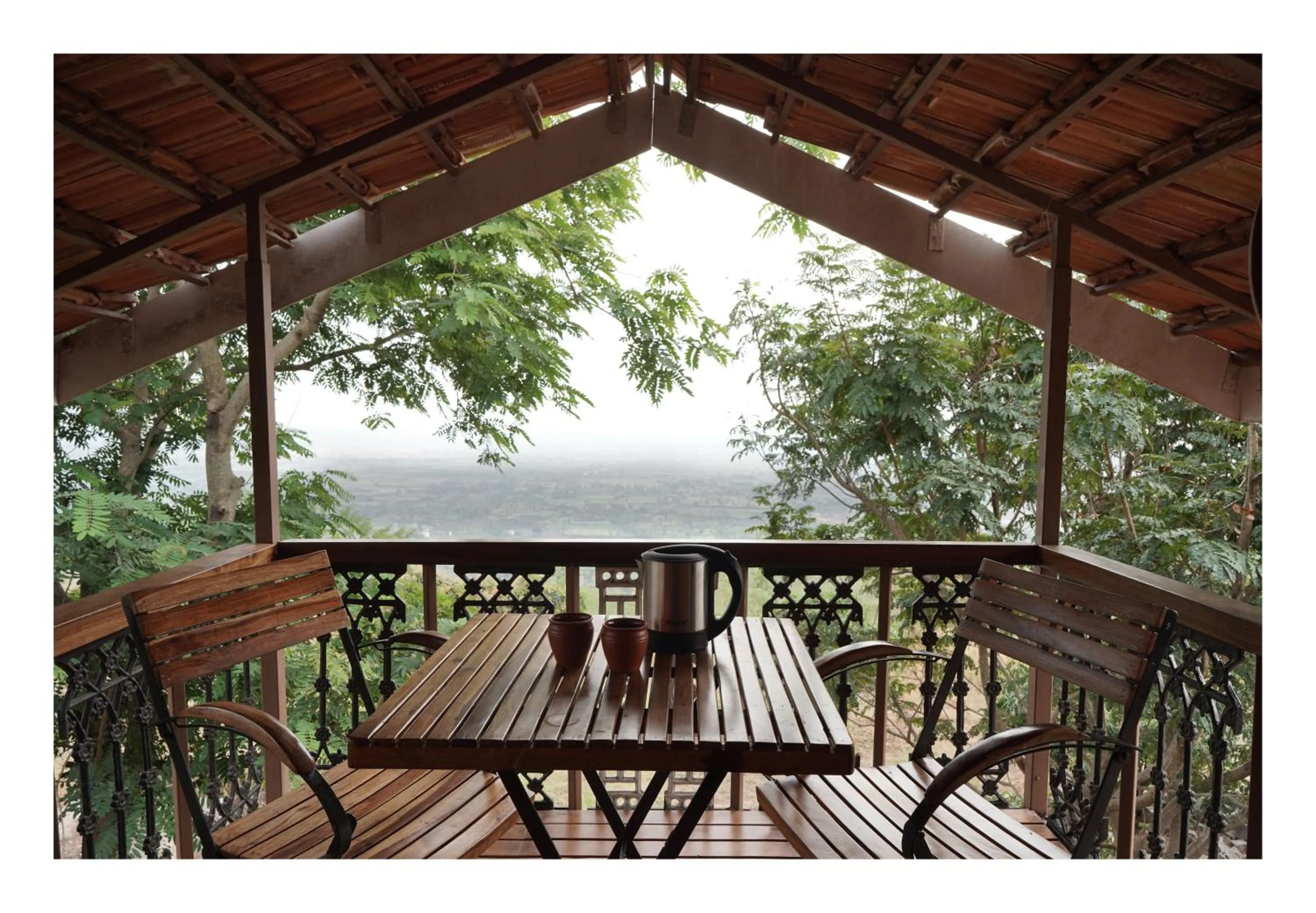 Balcony/Terrace in Nisarg Resort