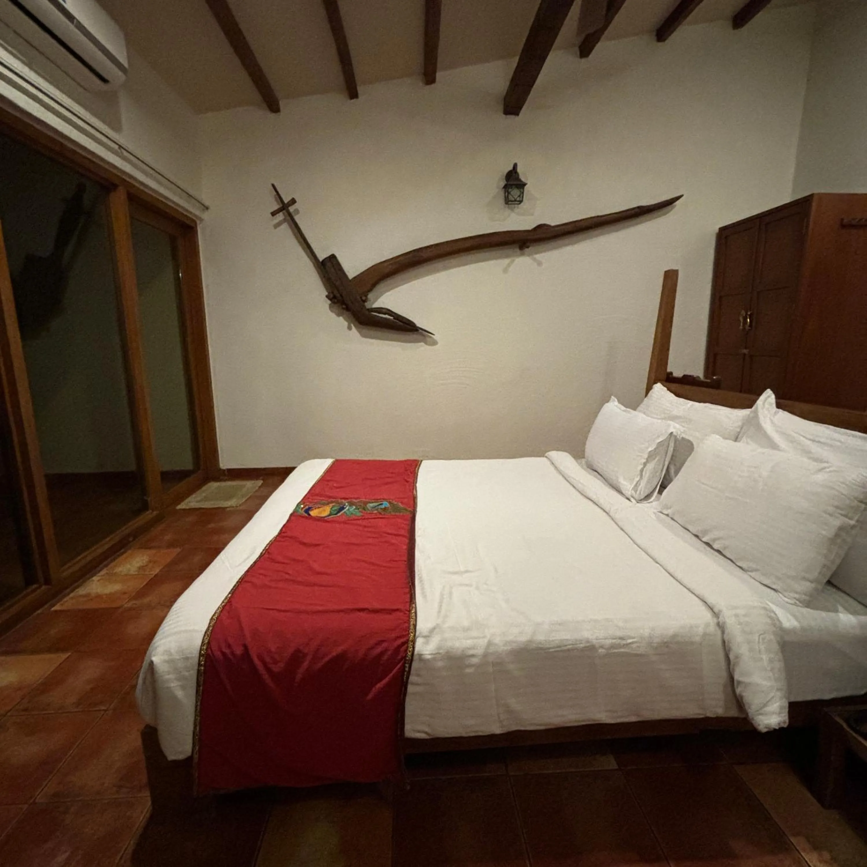 Bedroom in Nisarg Resort