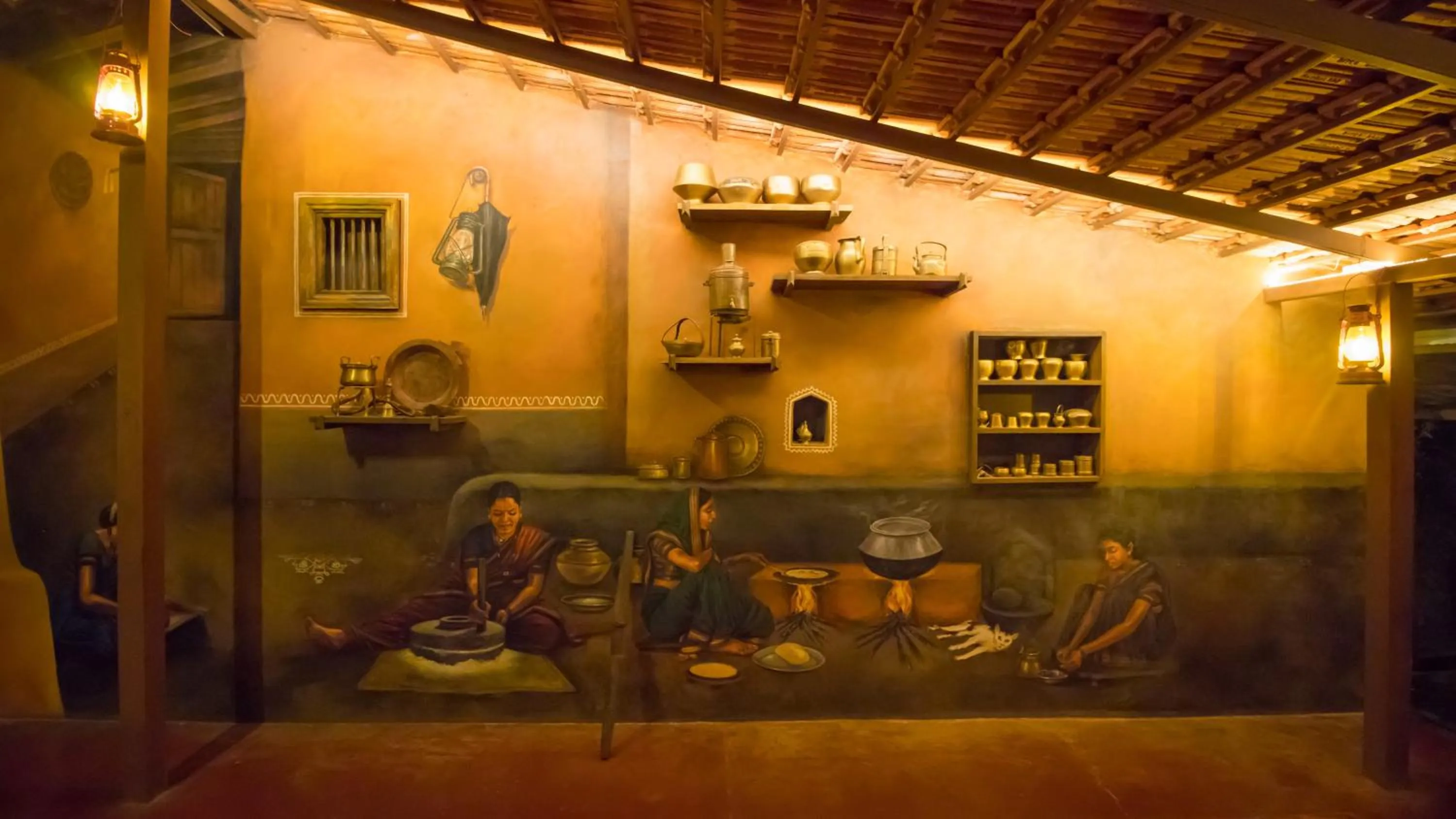 Restaurant/places to eat in Nisarg Resort