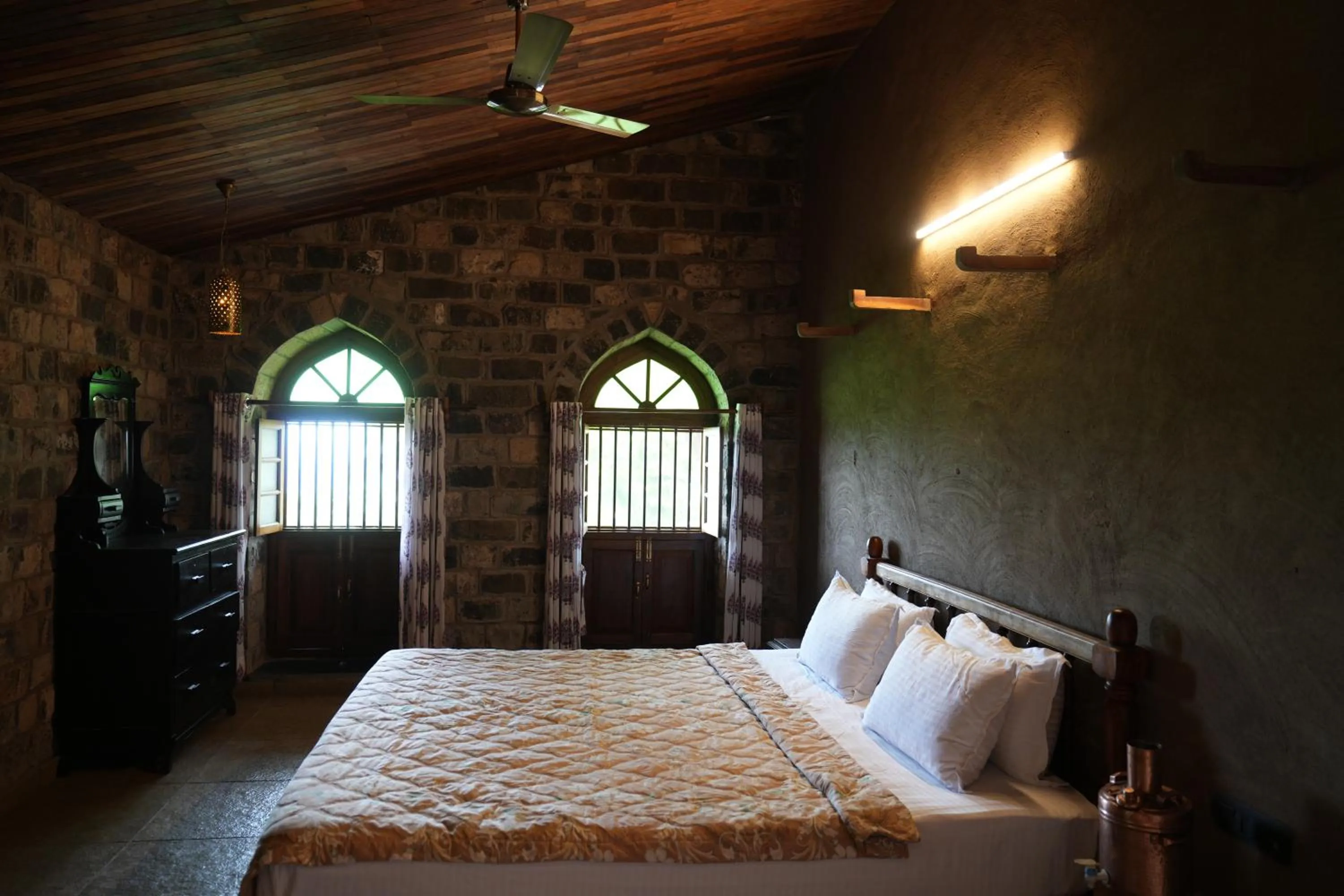 Bedroom in Nisarg Resort