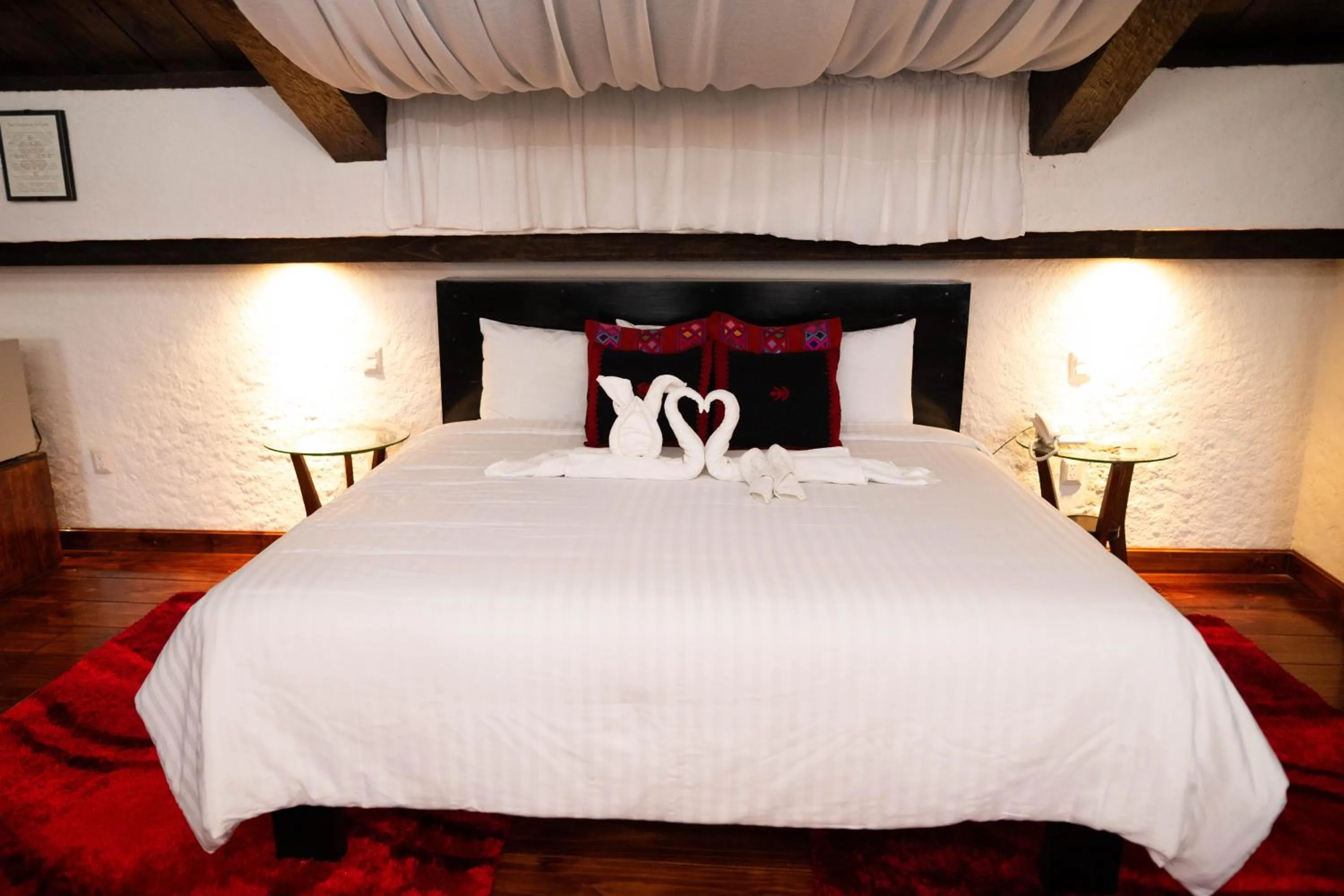 Bed in HOTEL PLAZA SAN CRISTOBAL INN