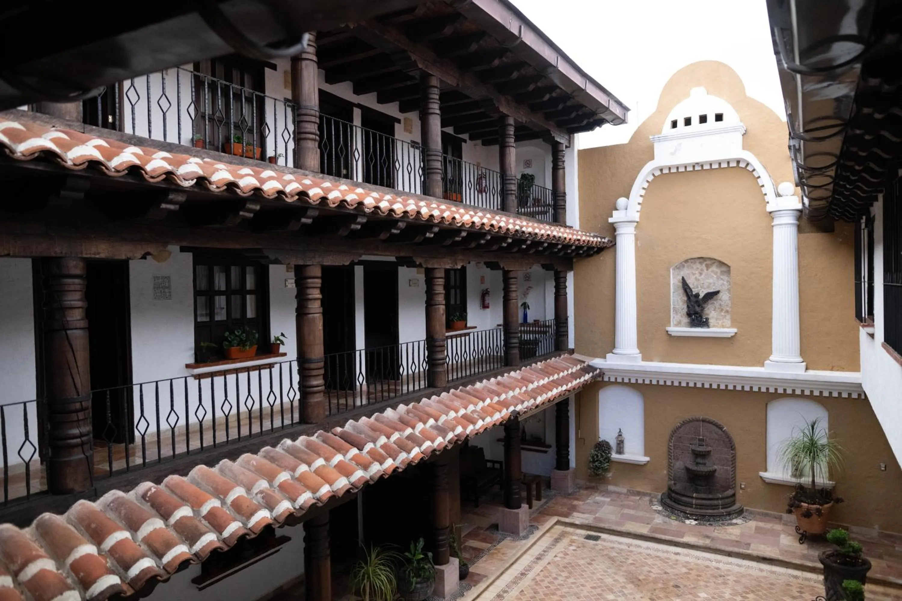 Bird's eye view in HOTEL PLAZA SAN CRISTOBAL INN