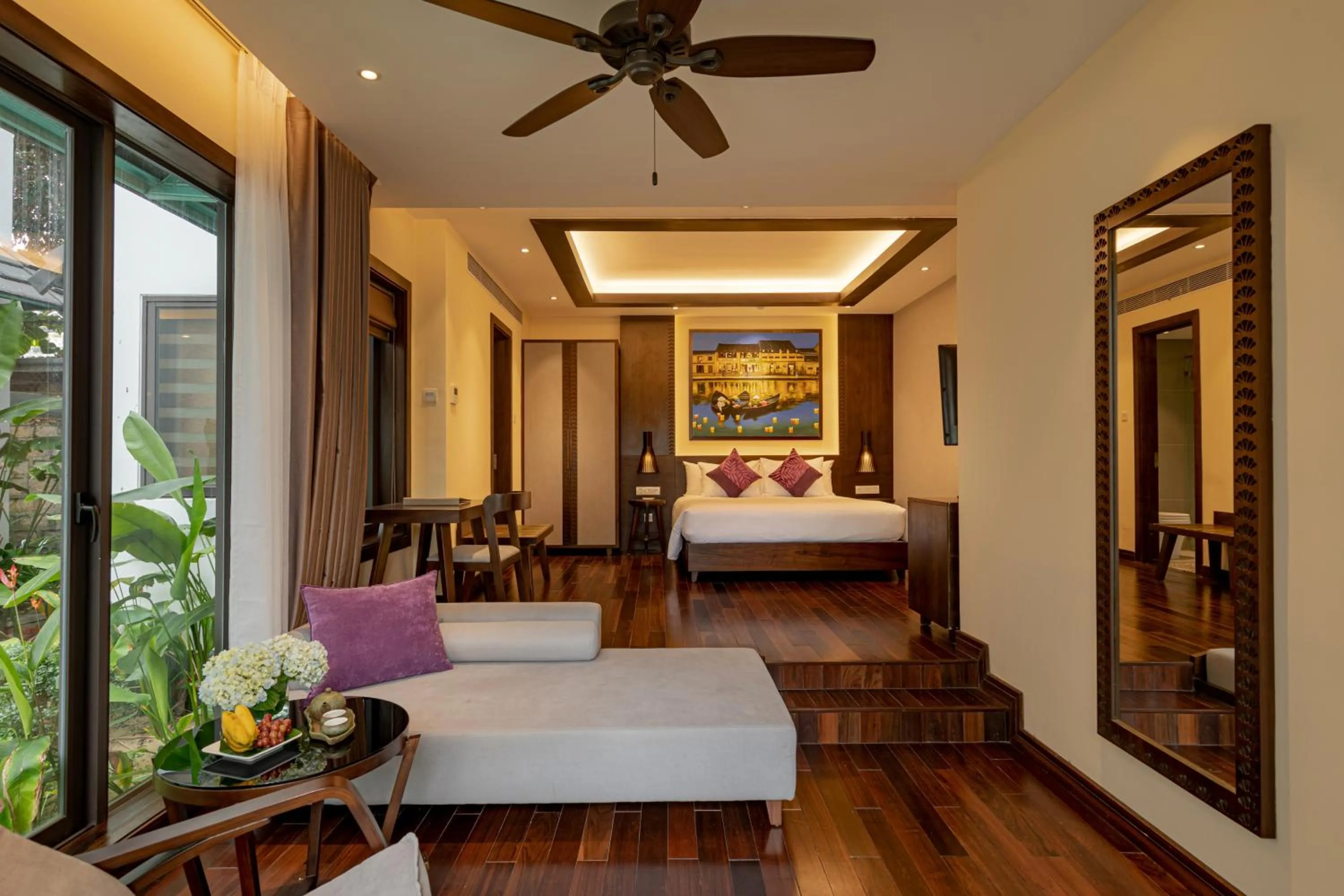 Bedroom, Bed in The Saga Hotel Hoi An