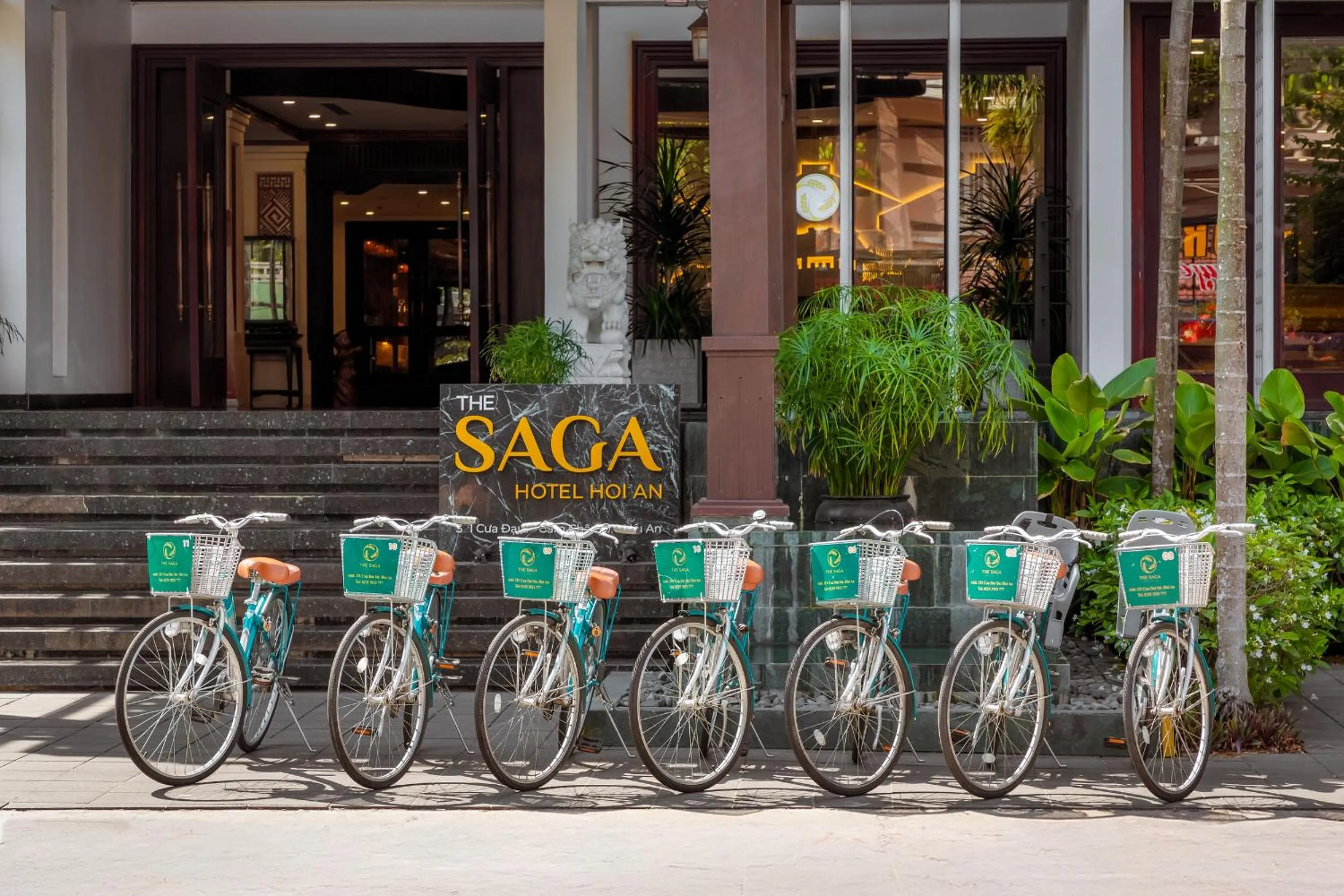 Cycling in The Saga Hotel Hoi An