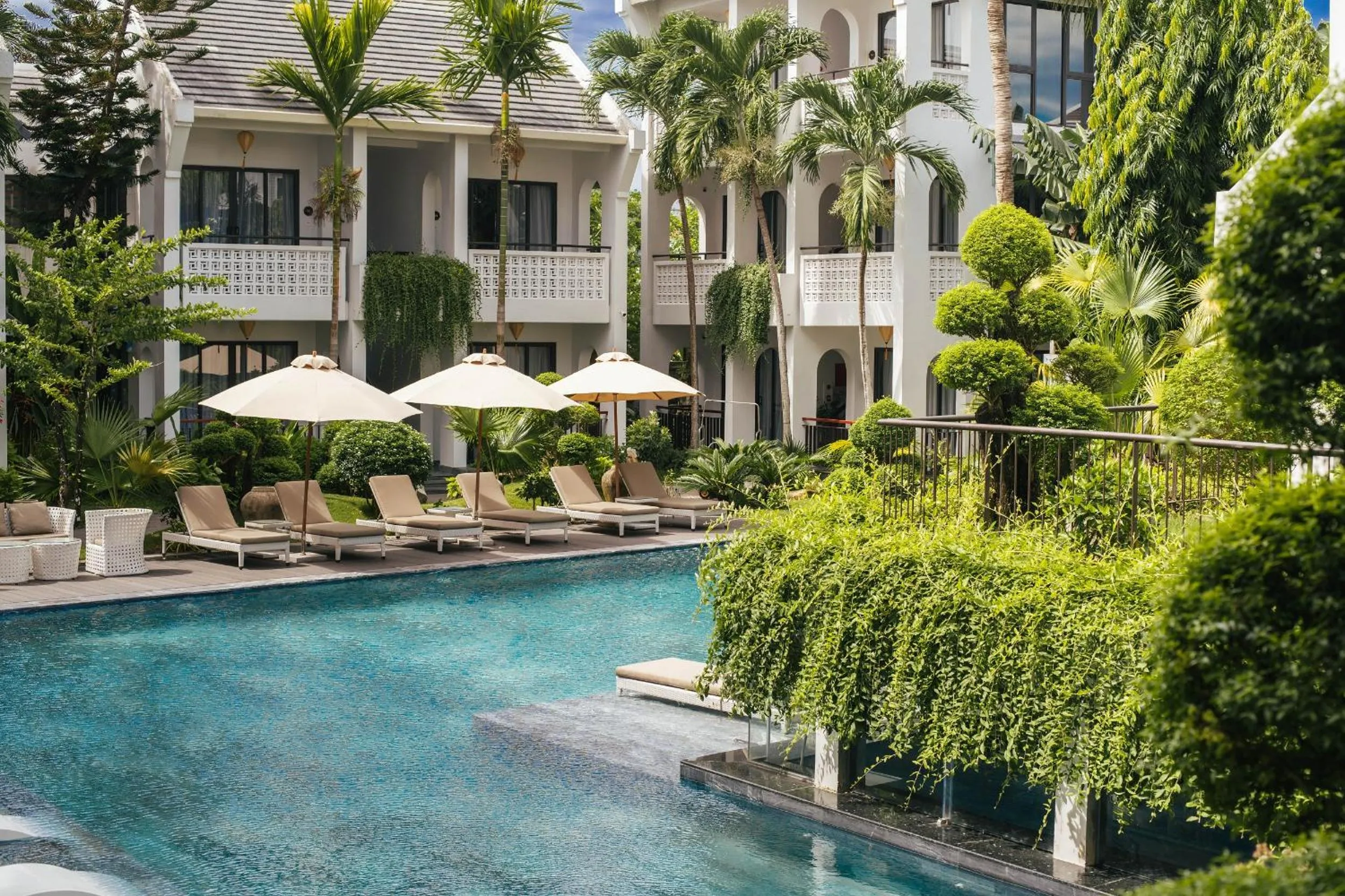 Garden in The Saga Hotel Hoi An