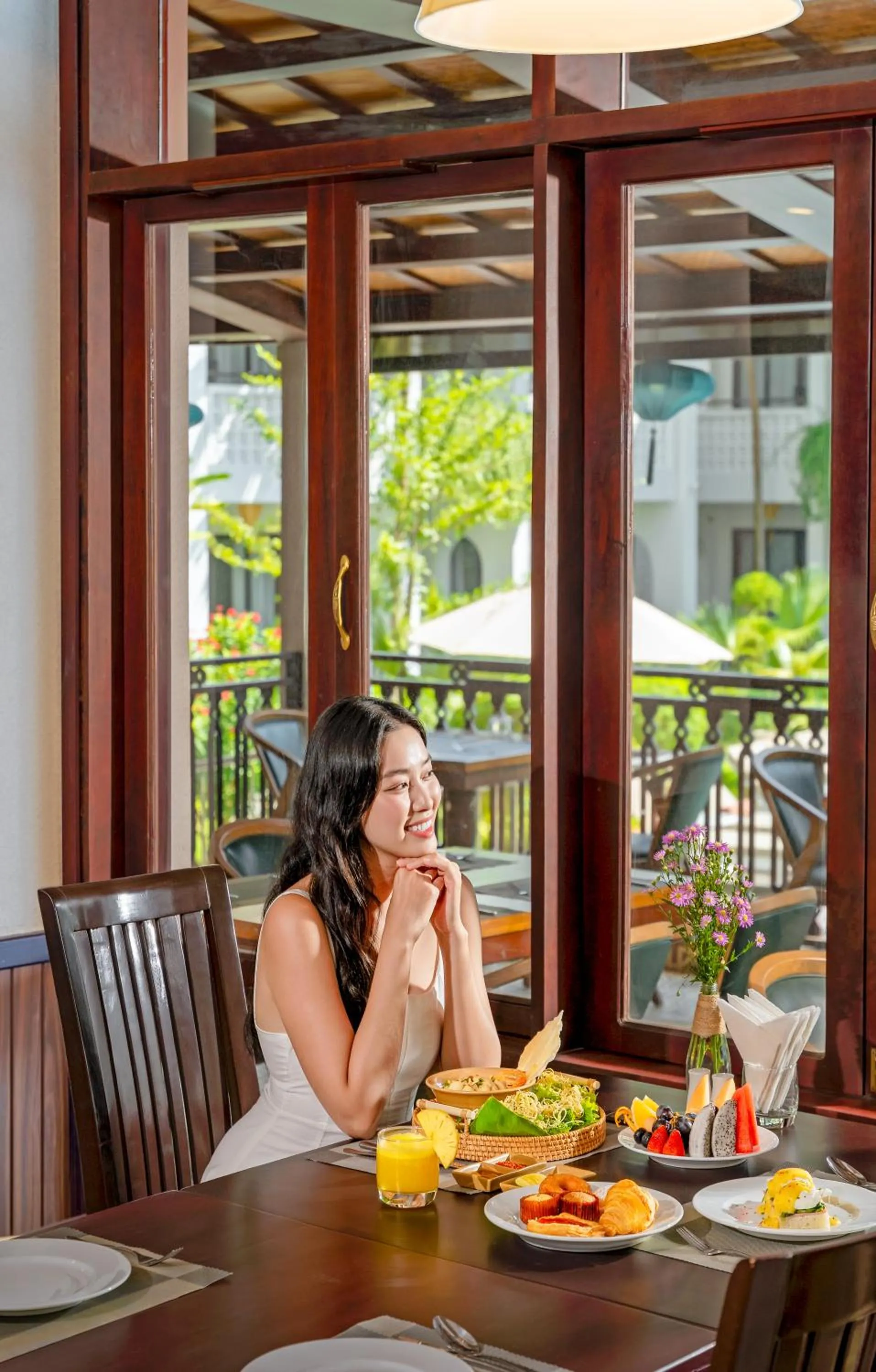 Food and drinks in The Saga Hotel Hoi An