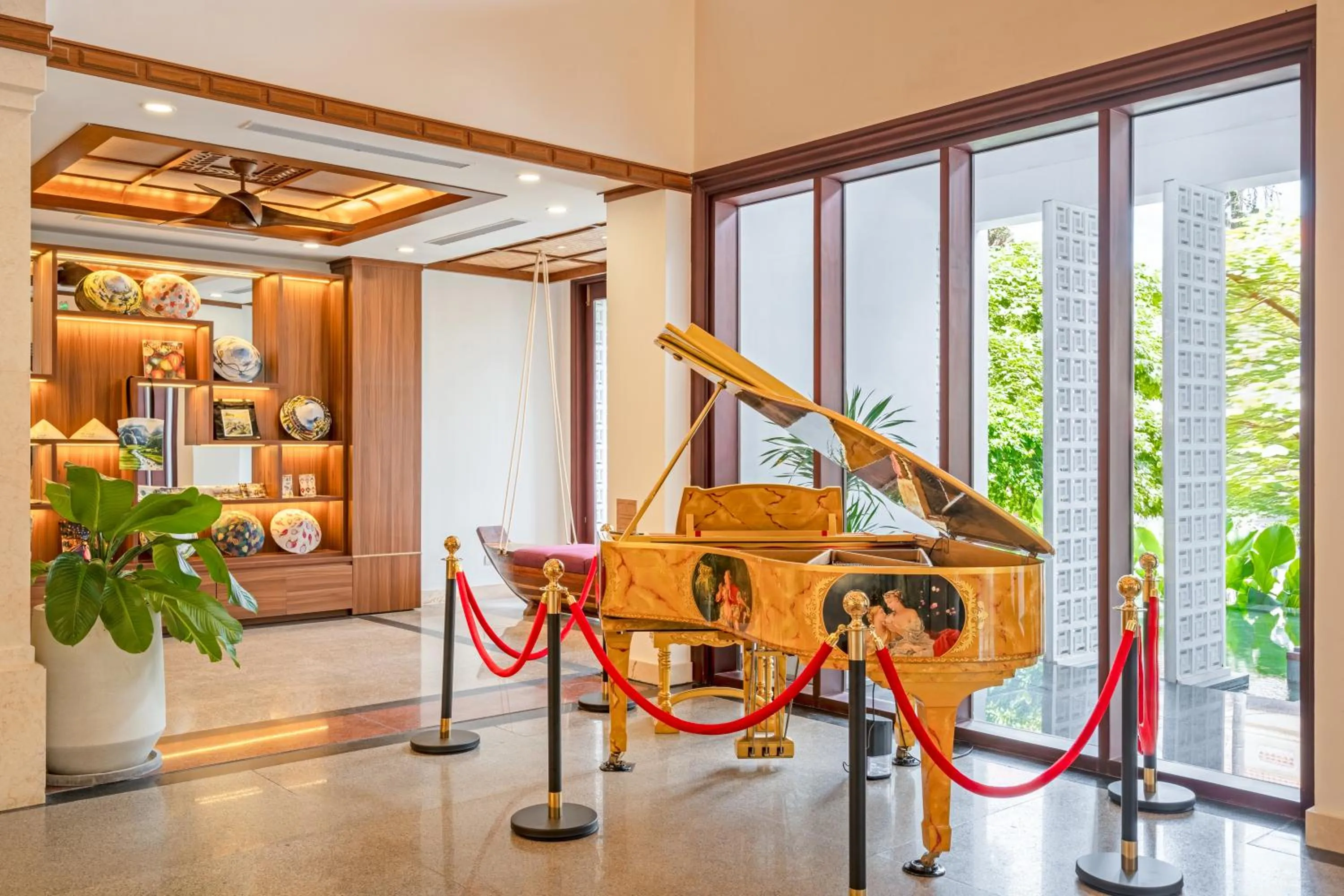Lobby or reception in The Saga Hotel Hoi An