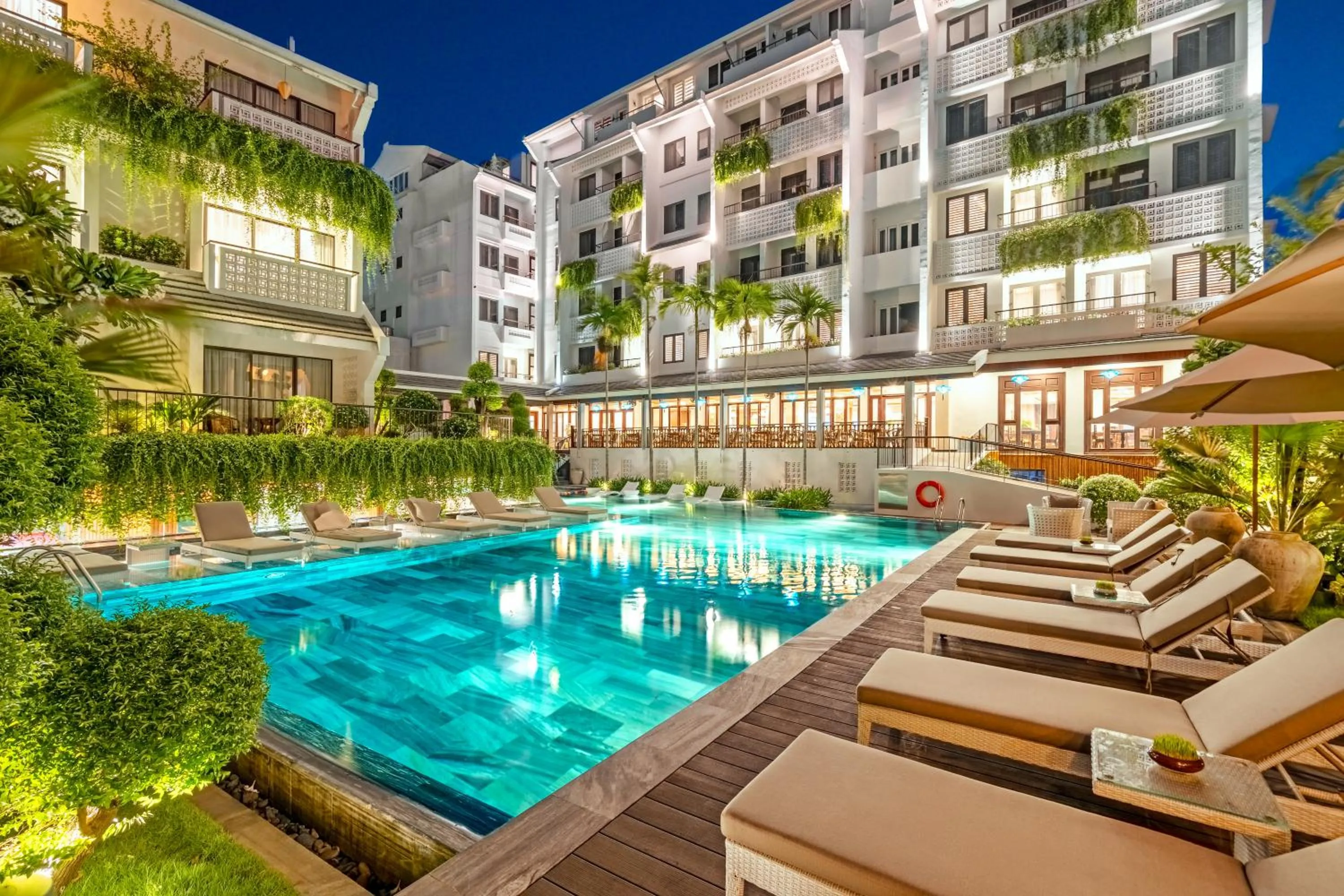 Property building in The Saga Hotel Hoi An