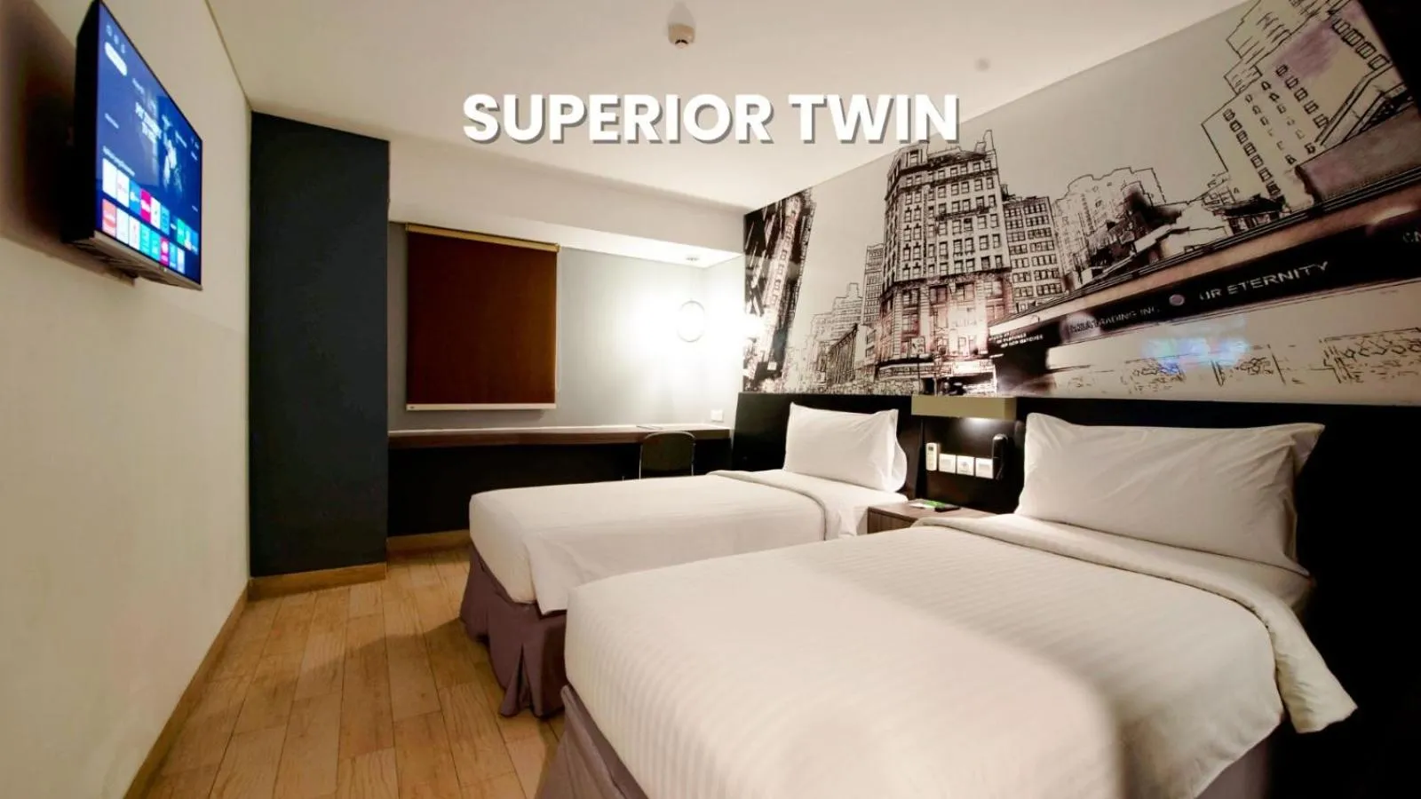 Bed in HORU HOTEL MANGGA DUA SQUARE