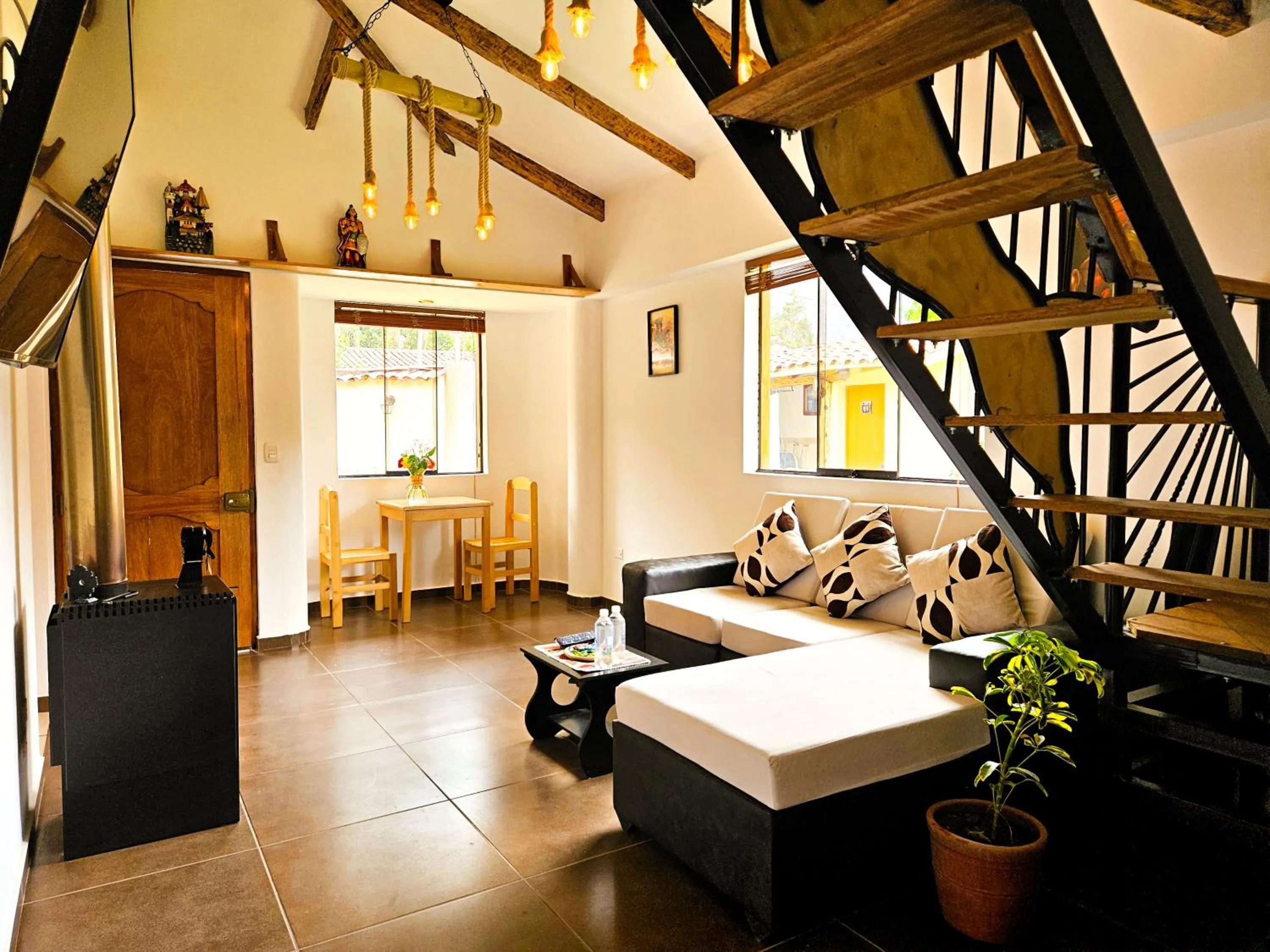 Living room in Hotel and Country House Valle Sagrado de los Incas