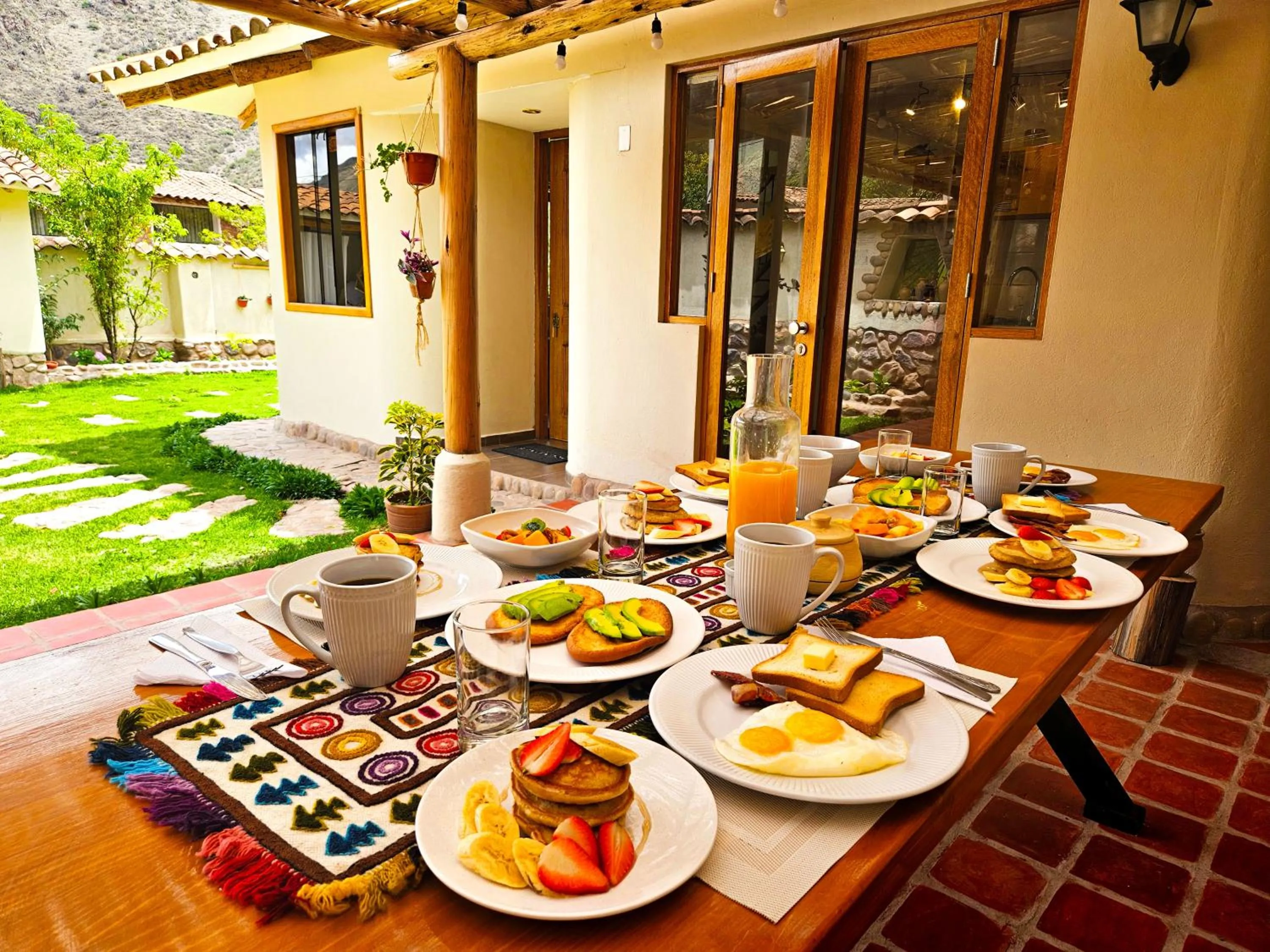 Balcony/Terrace in Hotel and Country House Valle Sagrado de los Incas