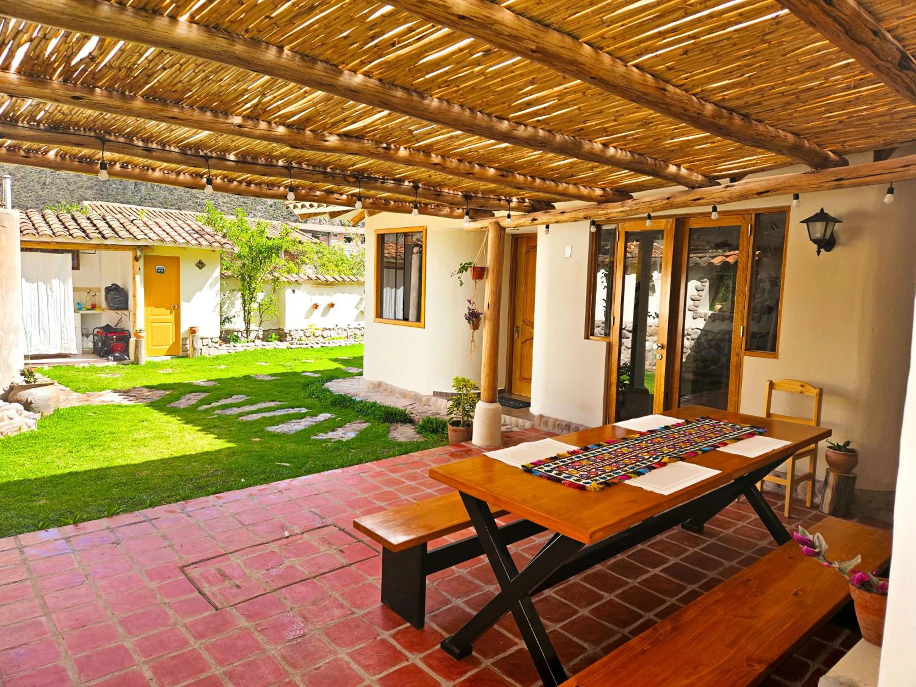 Balcony/Terrace in Hotel and Country House Valle Sagrado de los Incas