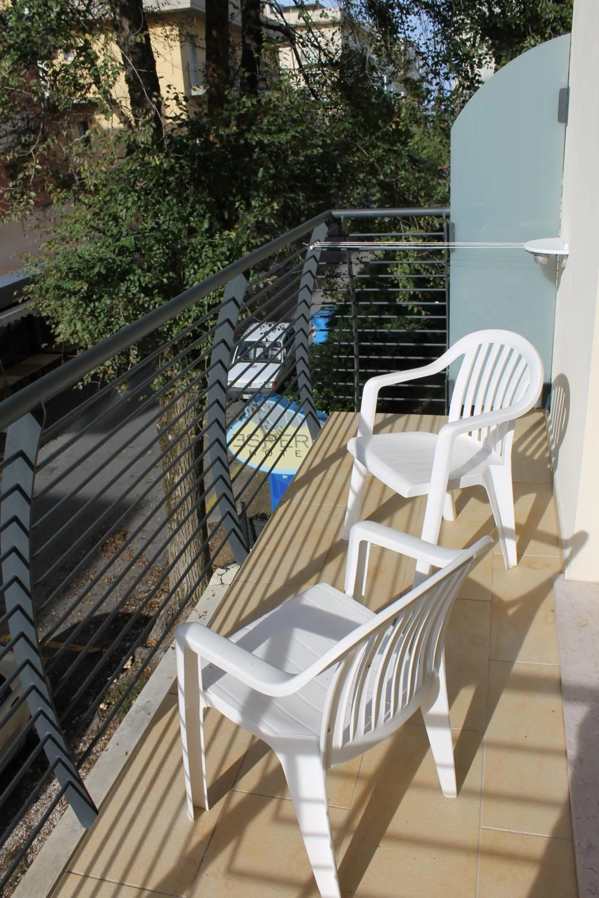 Balcony/Terrace in Hotel Esperia
