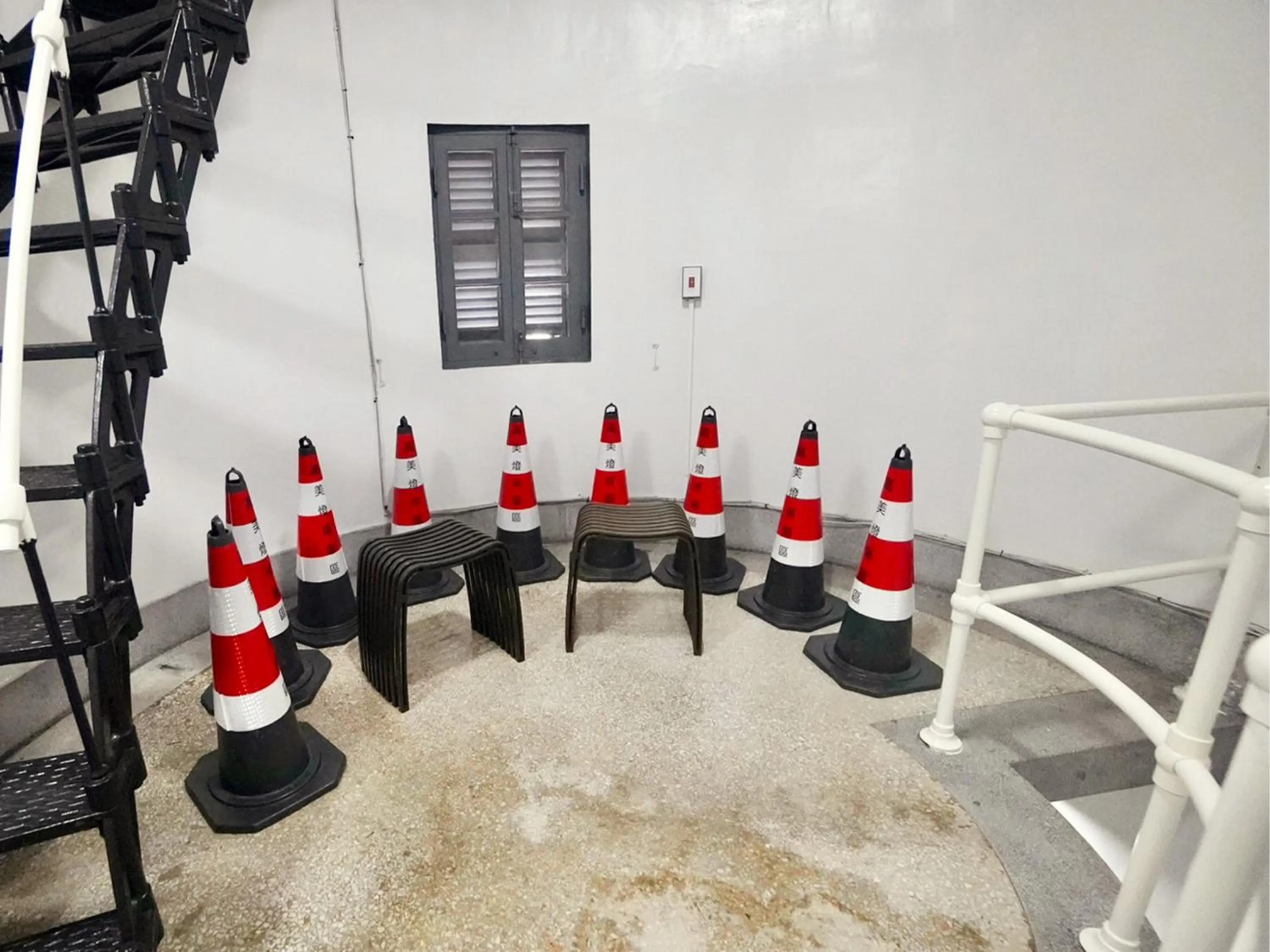 Decorative detail in Gaomei Lighthouse