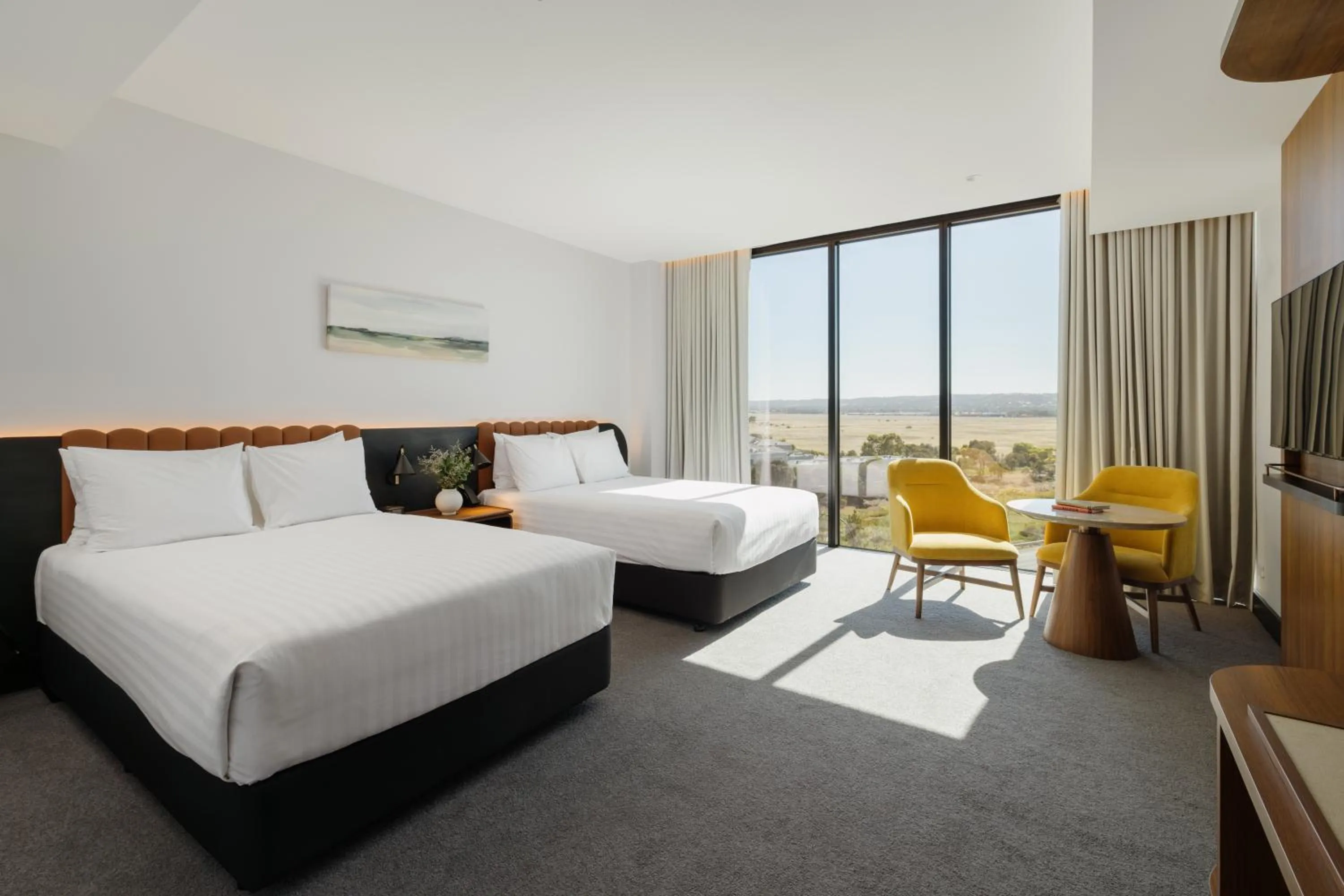 Bedroom, Bed in Crowne Plaza Adelaide Mawson Lakes by IHG