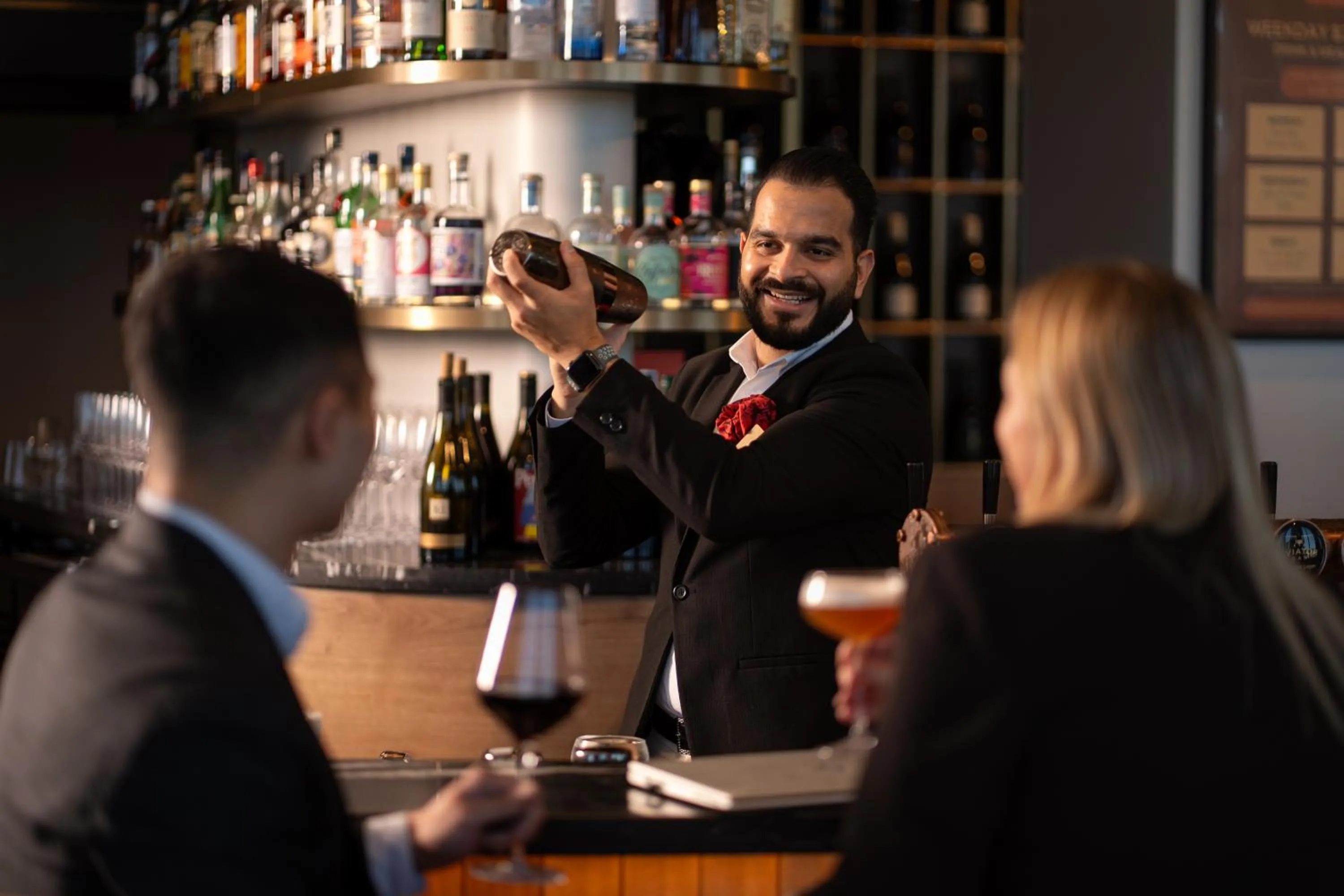 Lounge or bar in Crowne Plaza Adelaide Mawson Lakes by IHG