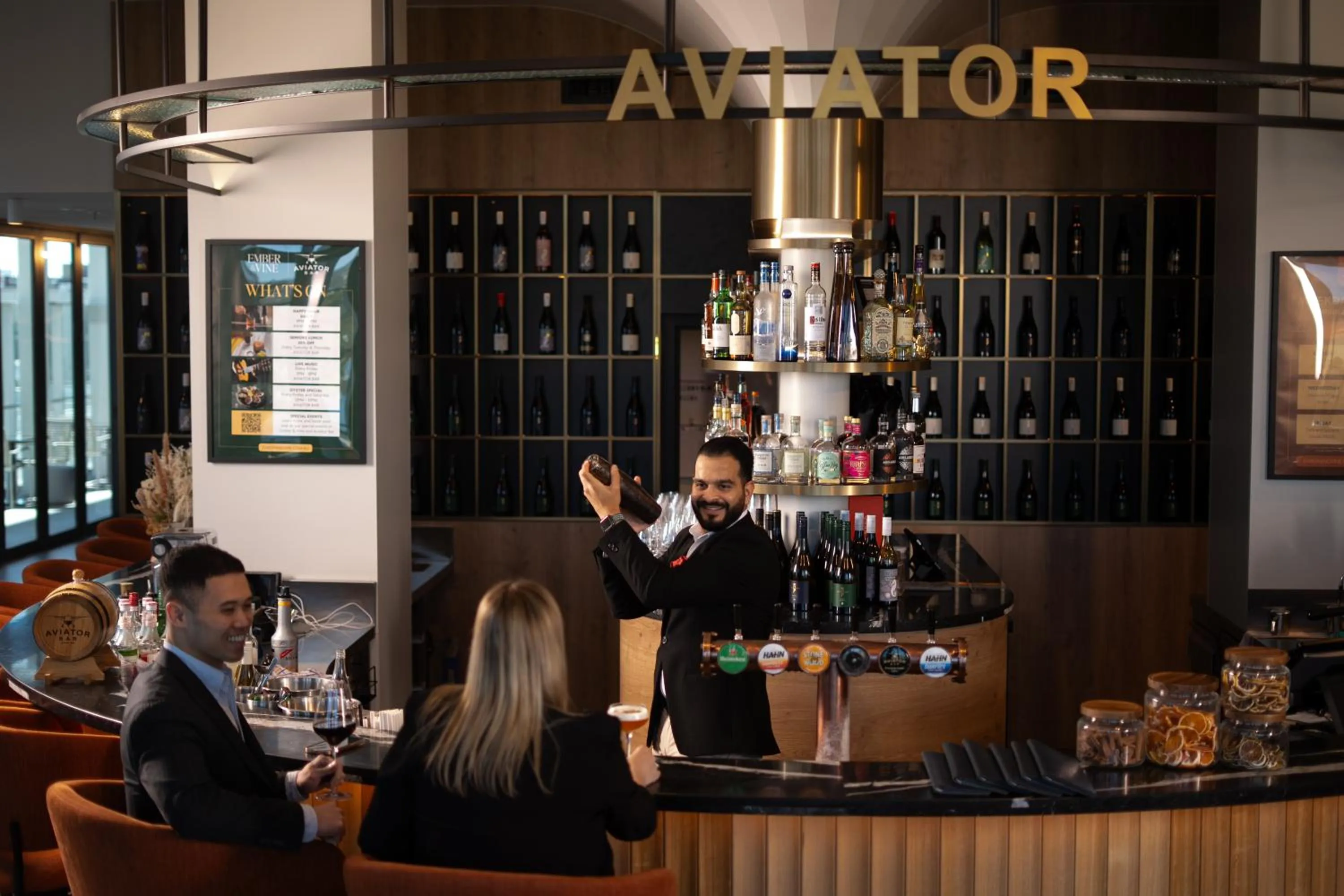 Lounge or bar in Crowne Plaza Adelaide Mawson Lakes by IHG