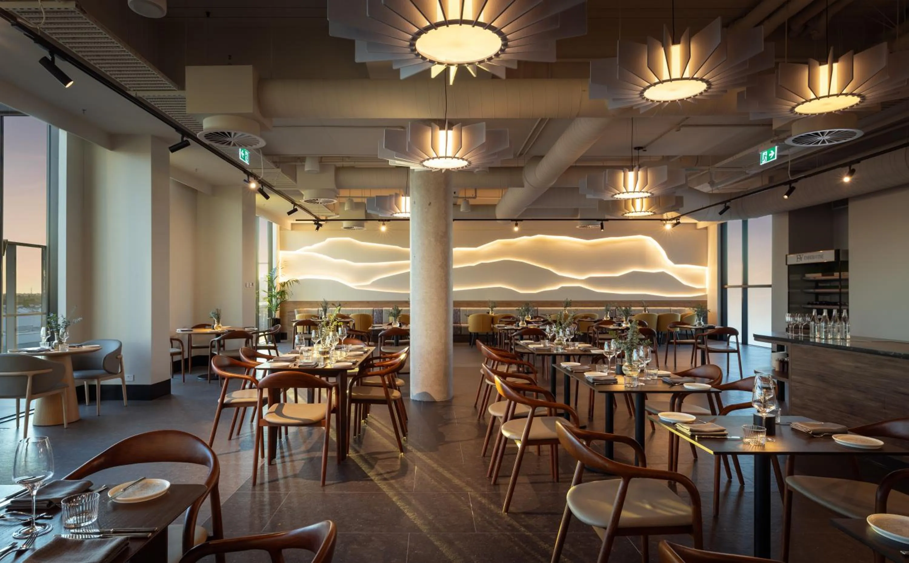 Restaurant/places to eat in Crowne Plaza Adelaide Mawson Lakes by IHG