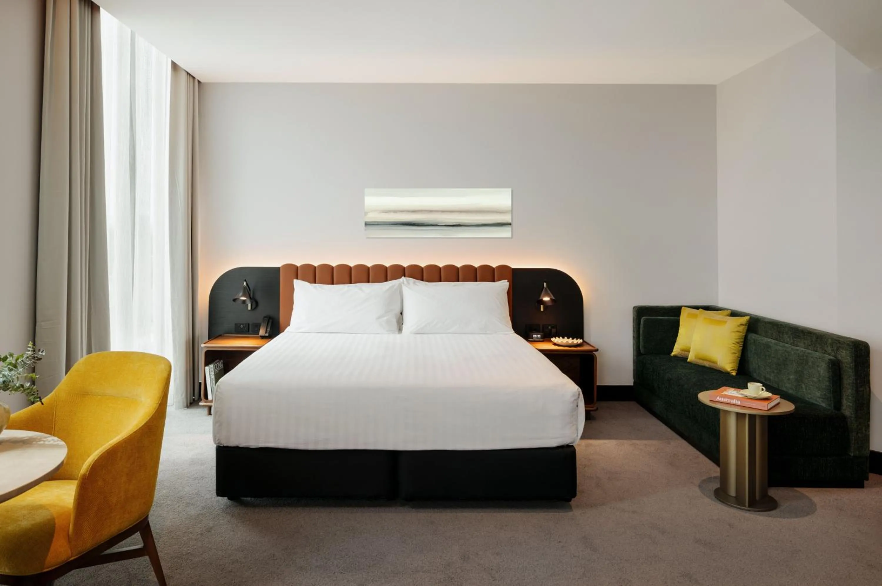 Bed in Crowne Plaza Adelaide Mawson Lakes by IHG