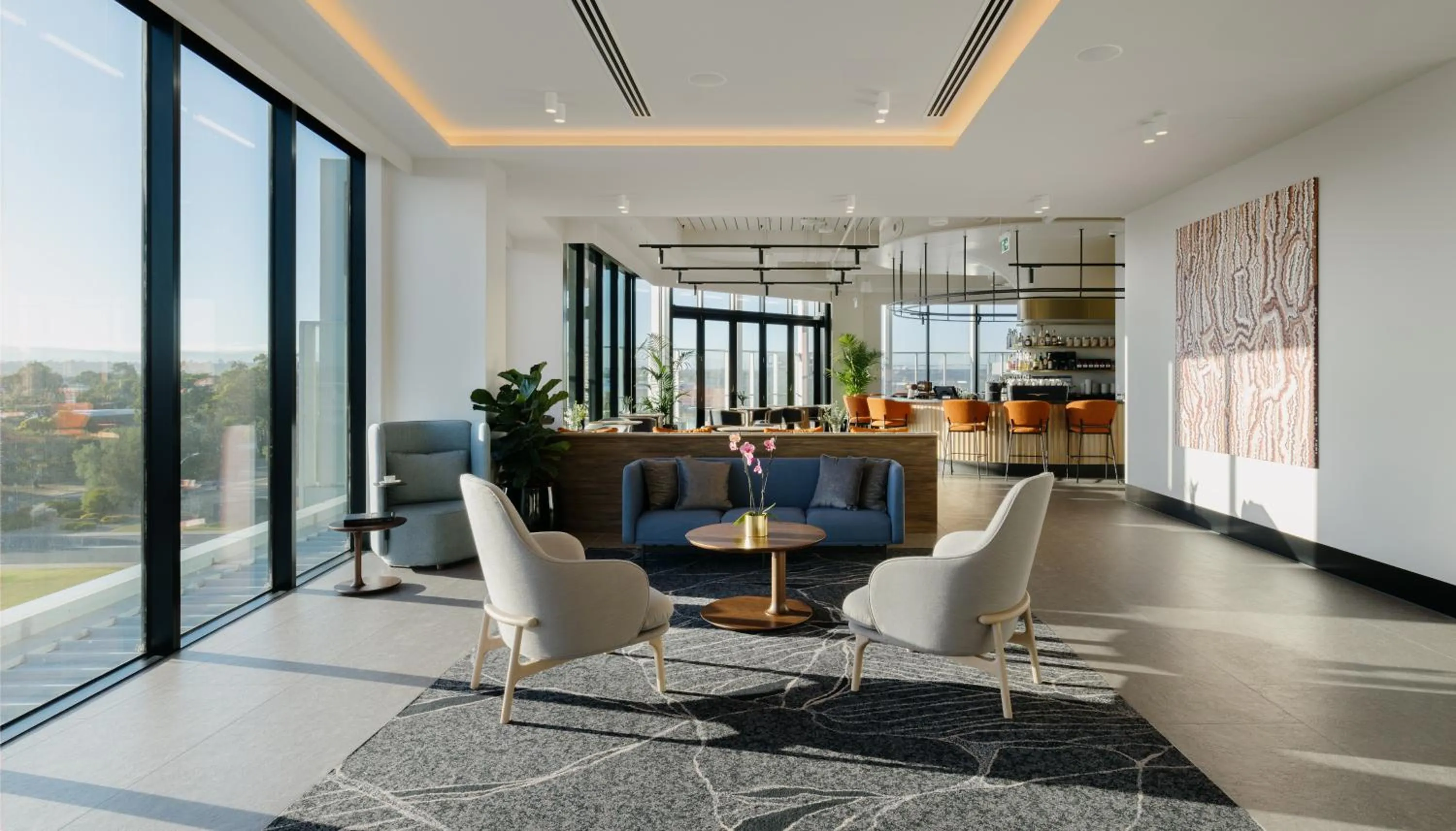 Lobby or reception in Crowne Plaza Adelaide Mawson Lakes by IHG