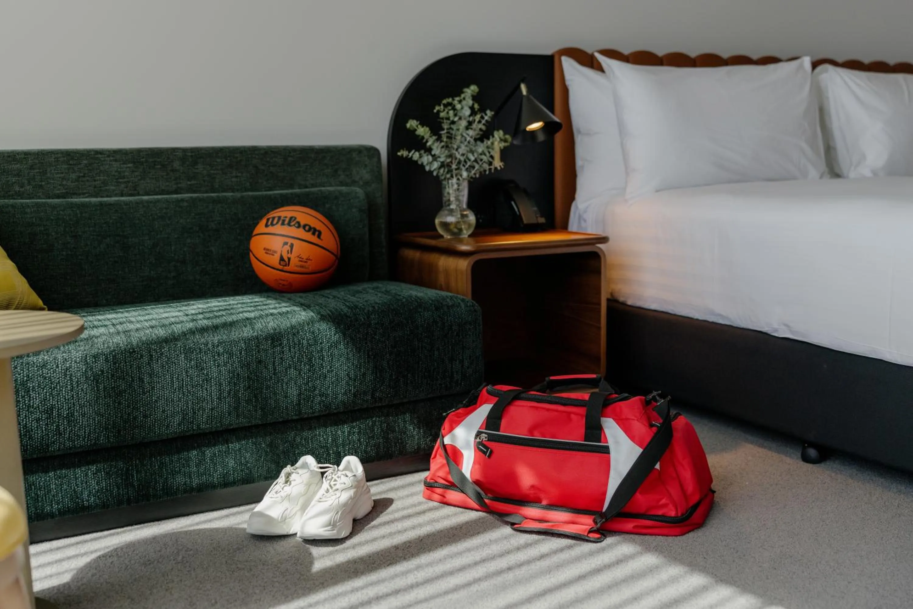 Bed in Crowne Plaza Adelaide Mawson Lakes by IHG