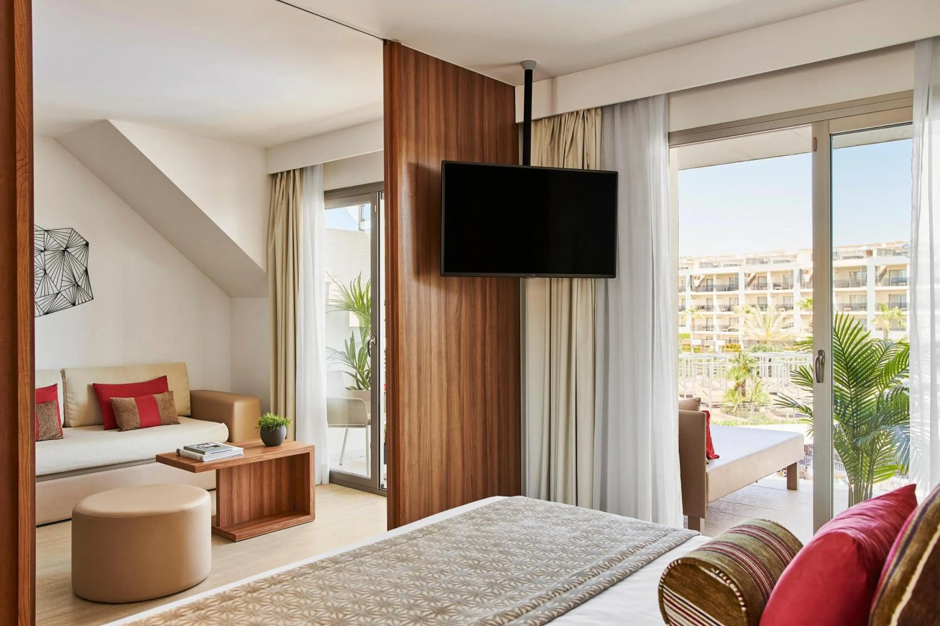 Bed in Zafiro Palace Alcudia