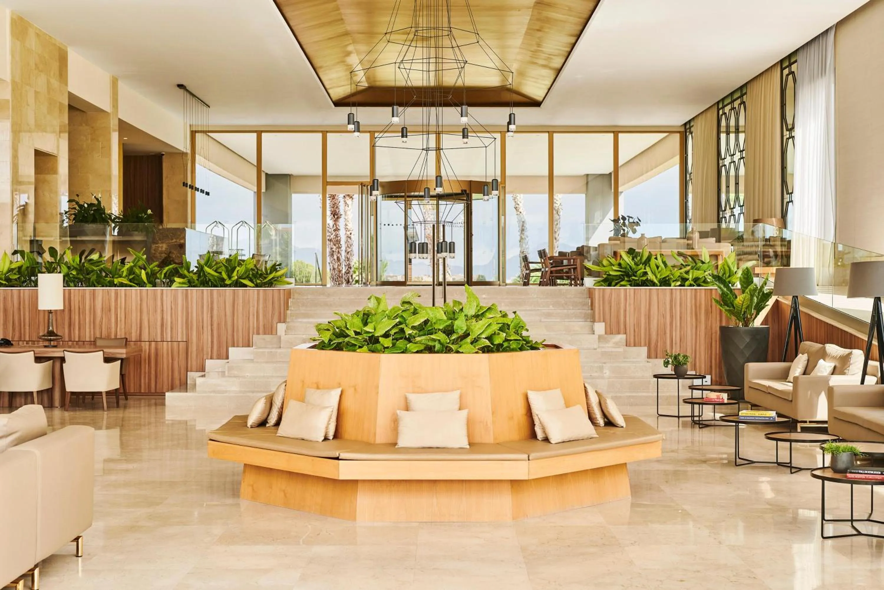 Lobby or reception in Zafiro Palace Alcudia