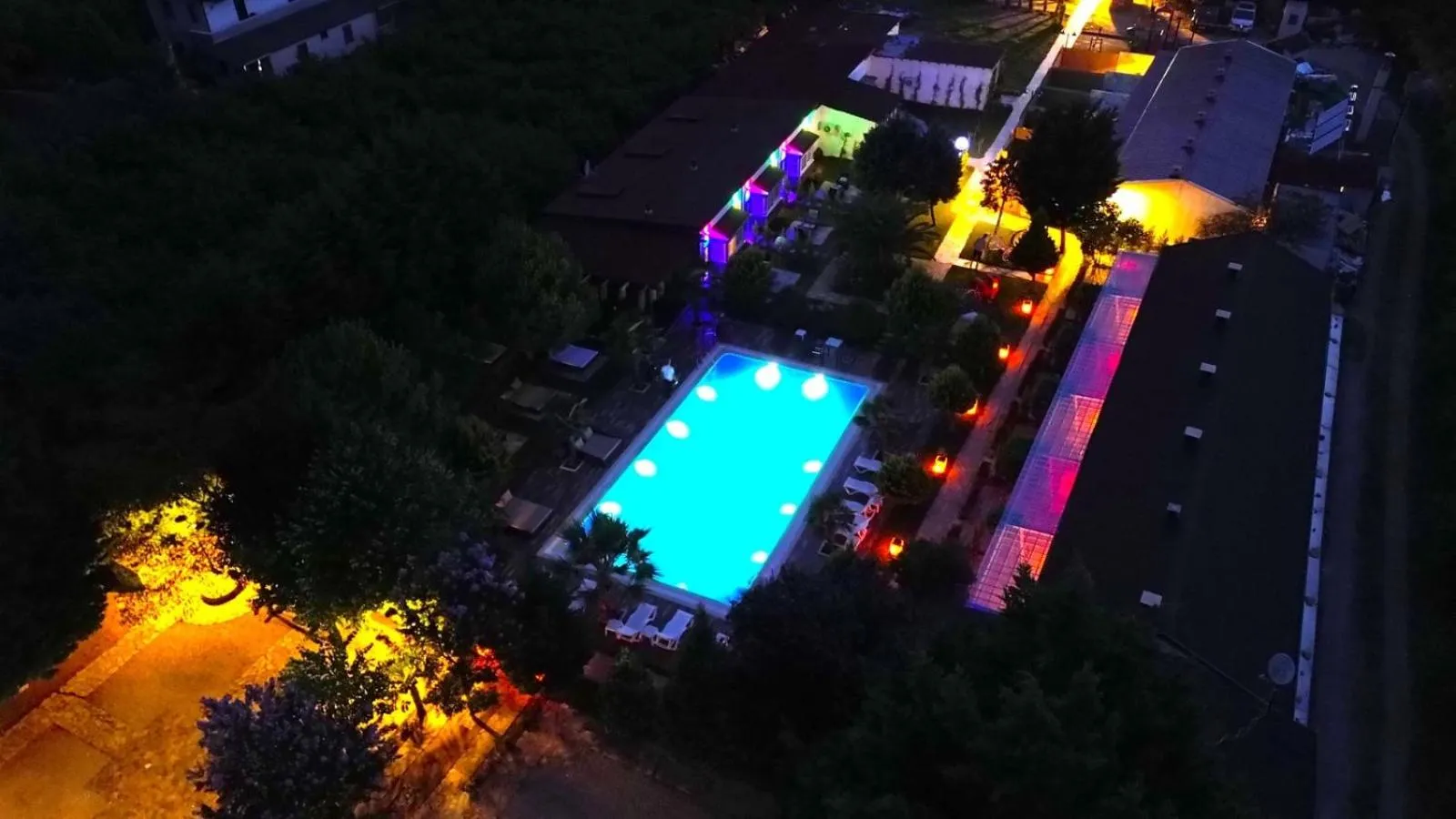 Night in 216 North Hotel