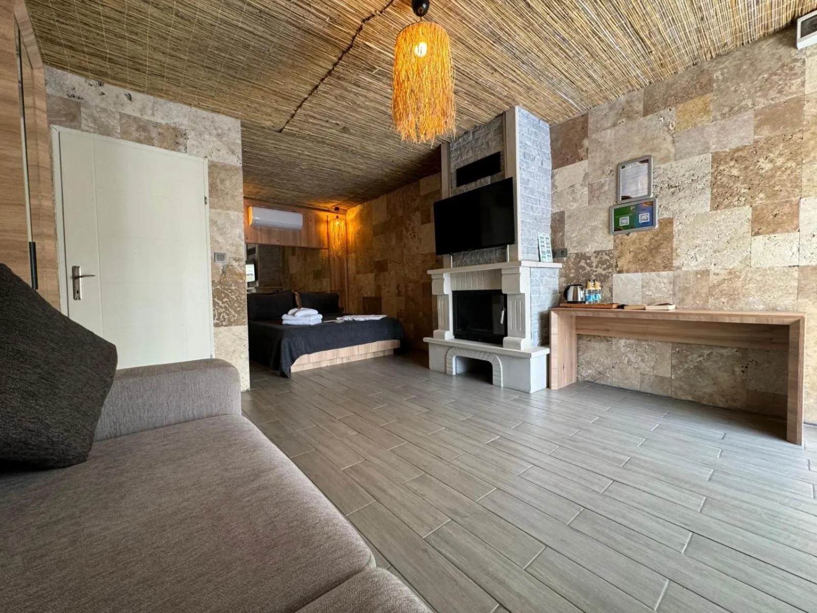 Bed in 216 North Hotel