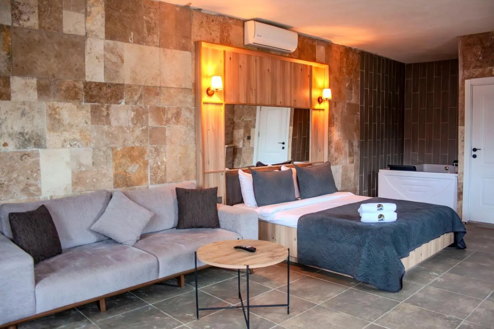 Bed in 216 North Hotel