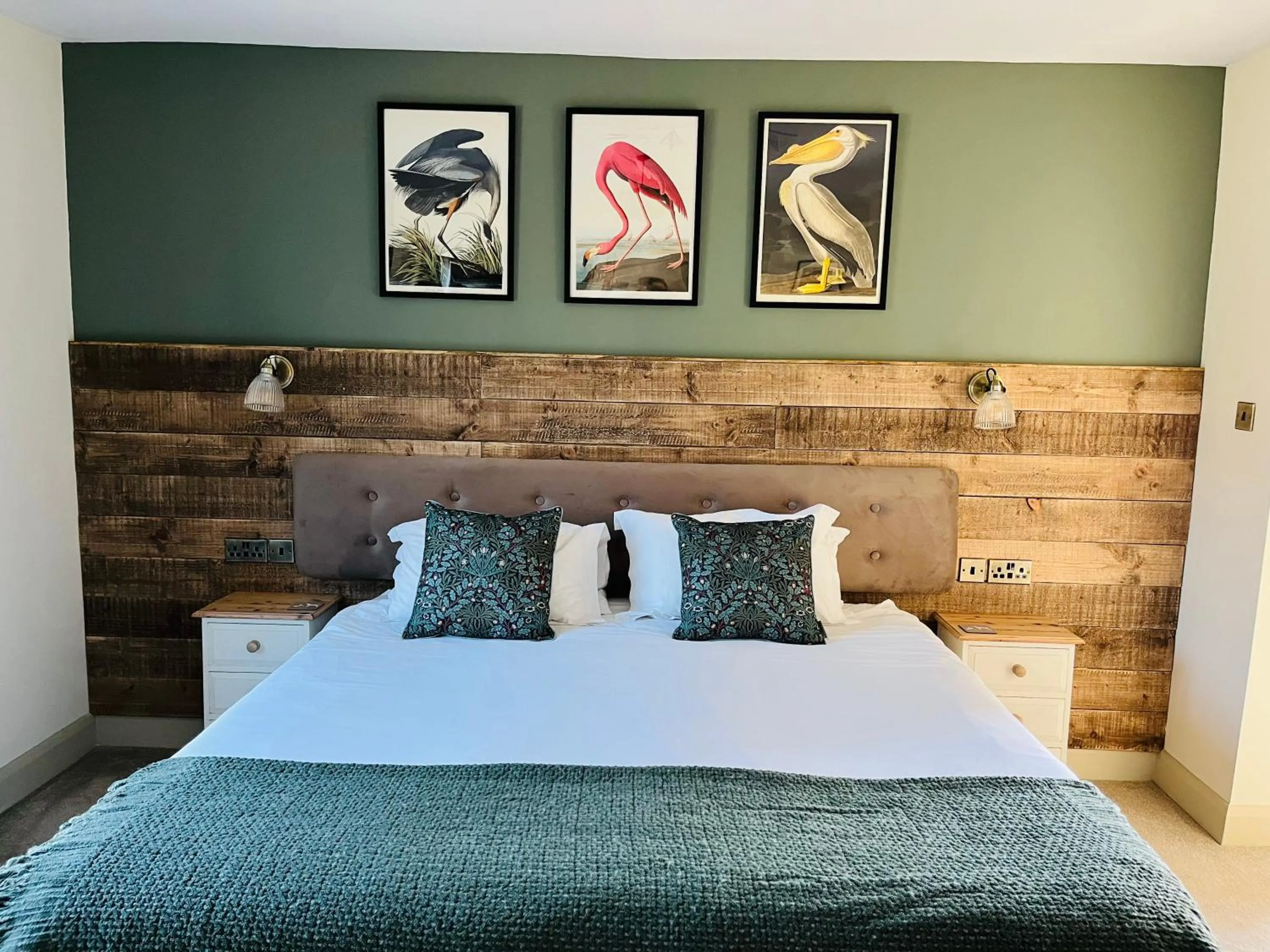 Bed in Hare & Hounds Bed & Breakfast