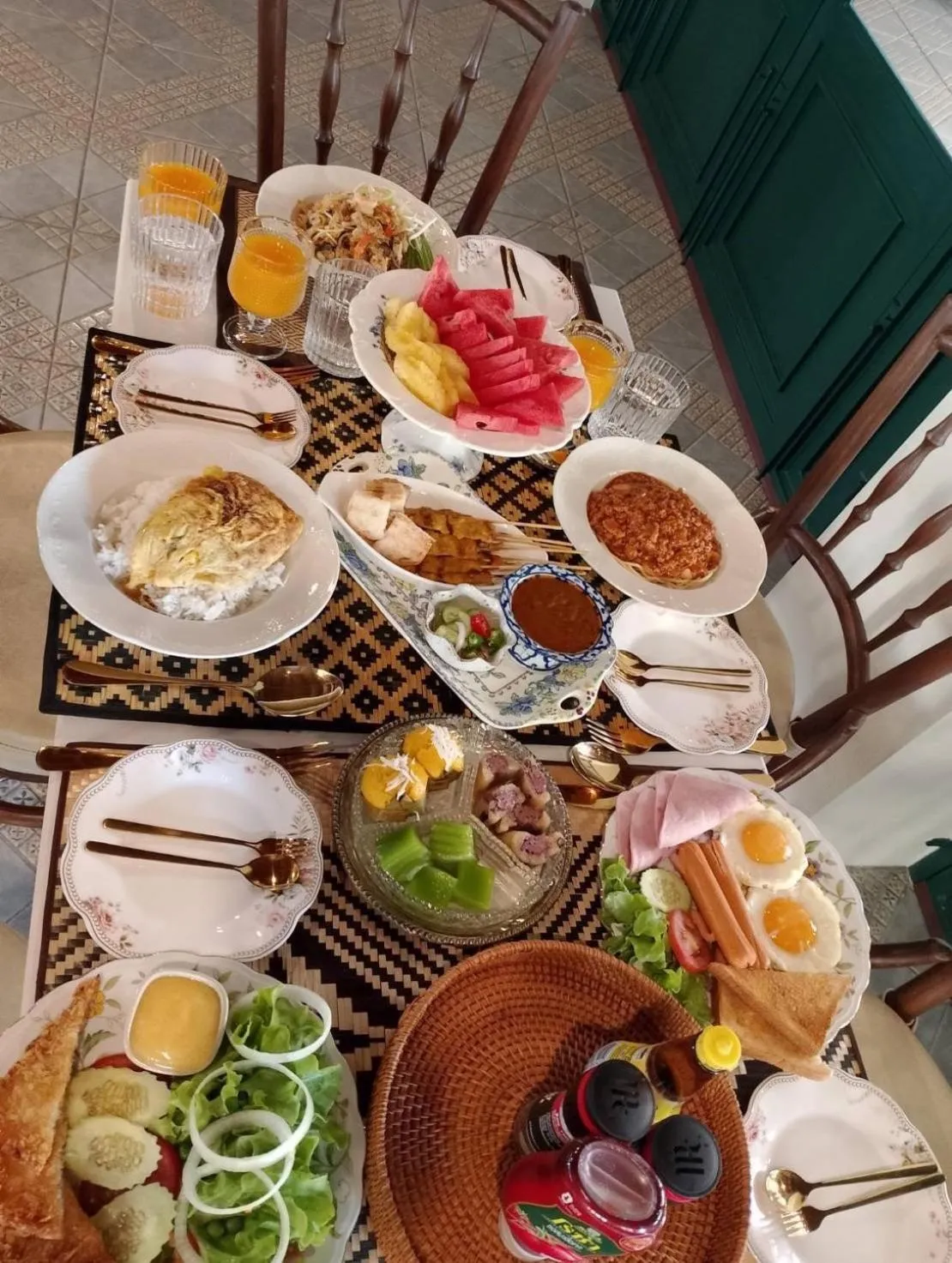 Breakfast in Wallaya Heritage Stay