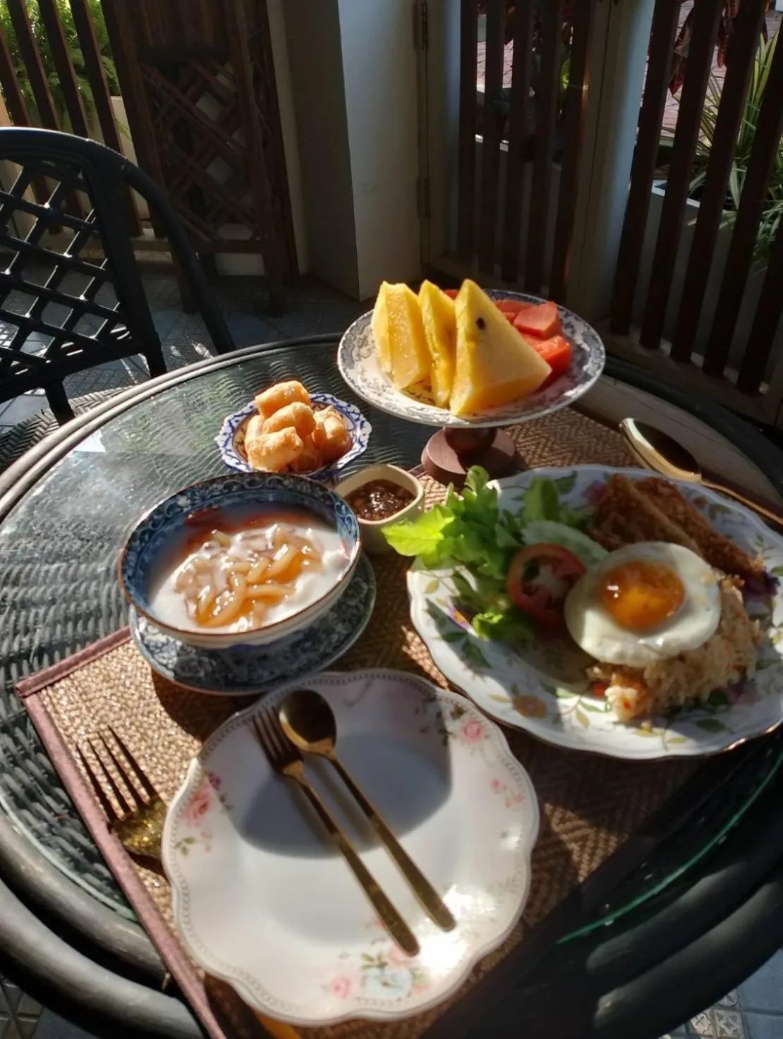 Breakfast in Wallaya Heritage Stay