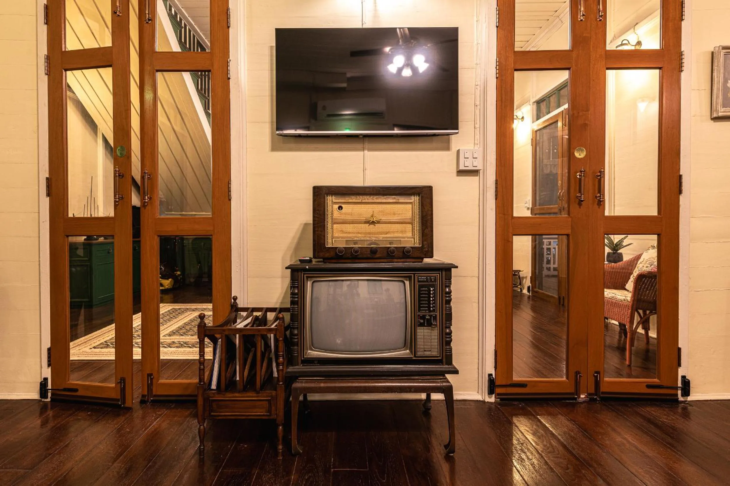 Communal lounge/ TV room in Wallaya Heritage Stay