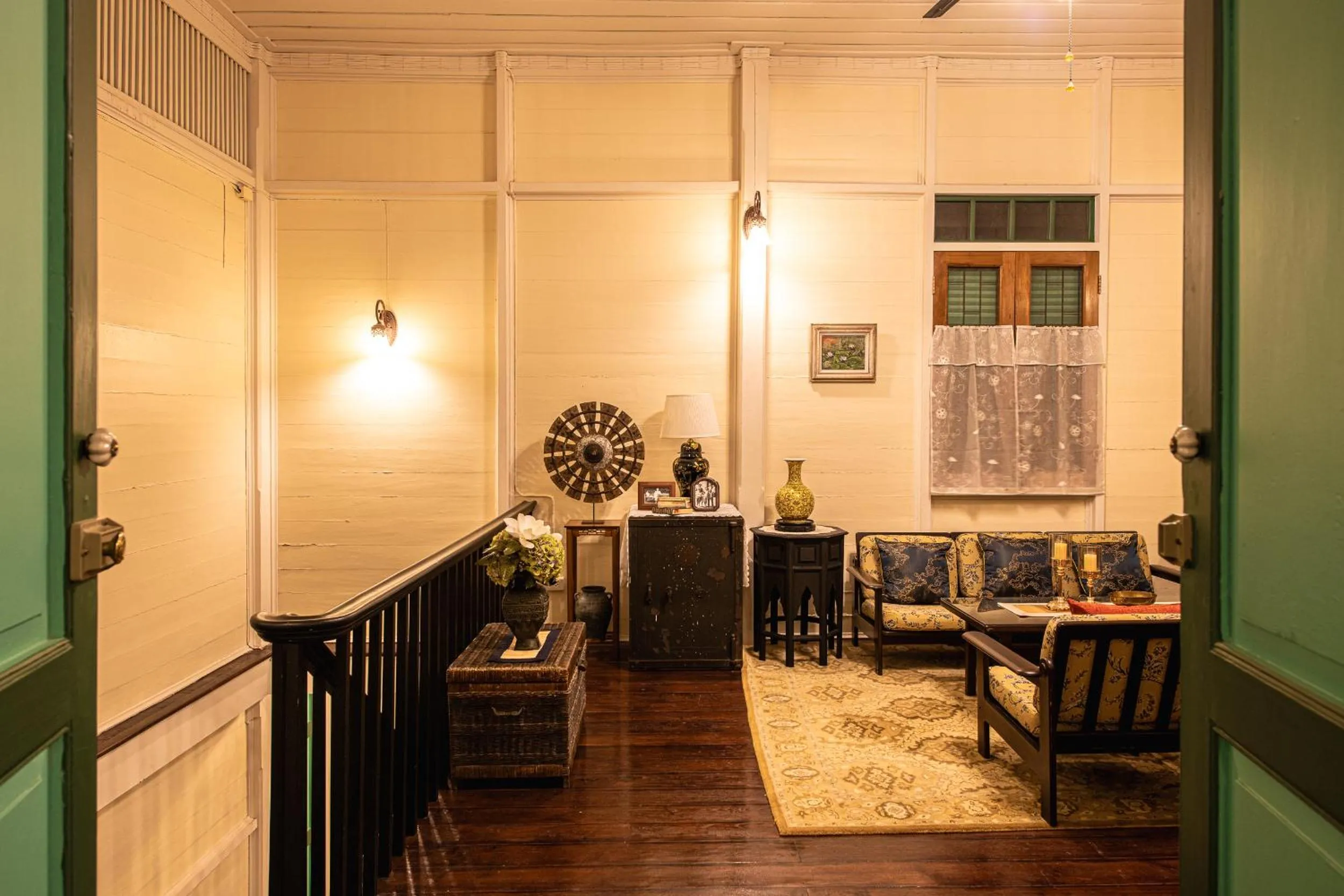 Communal lounge/ TV room in Wallaya Heritage Stay