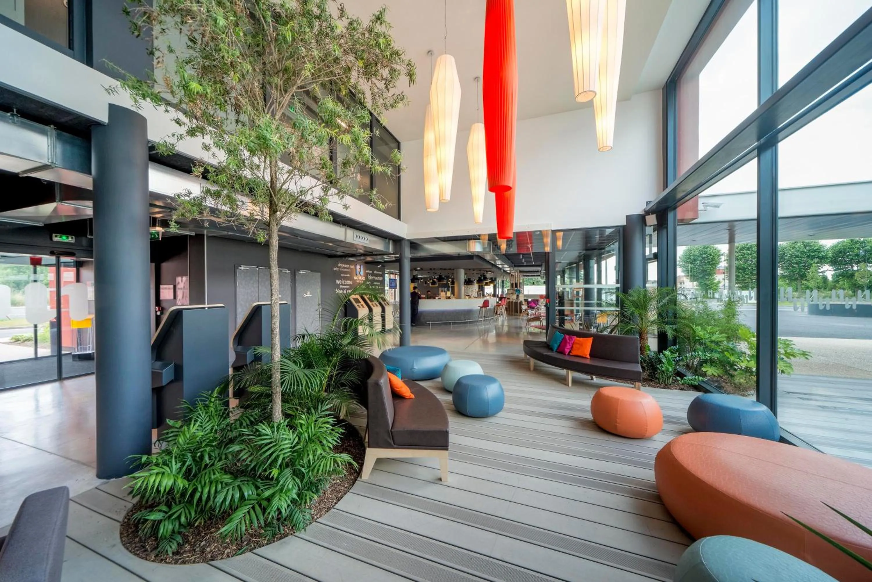 Lobby or reception in Nomad Paris Roissy CDG