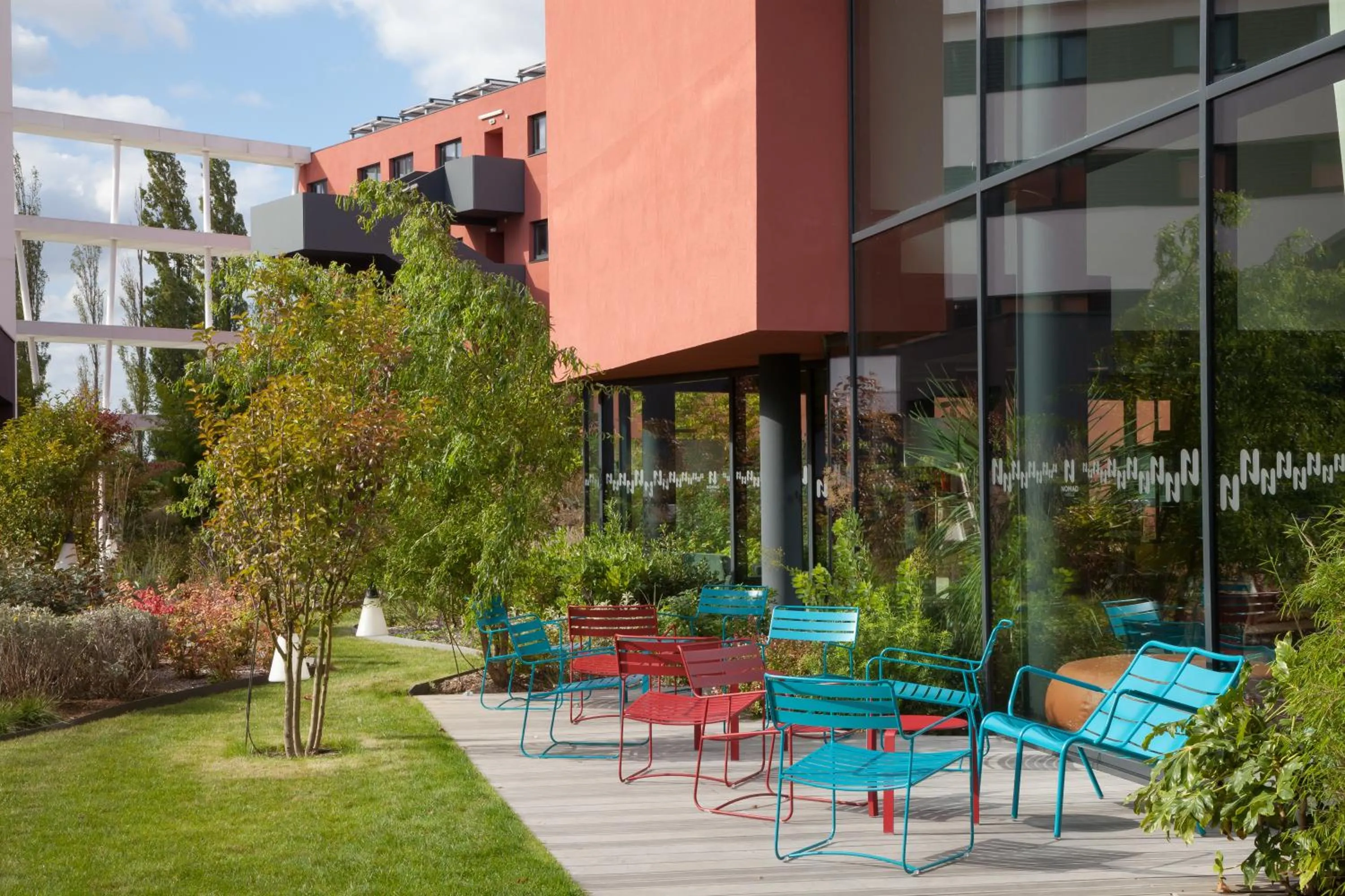 Patio in Nomad Paris Roissy CDG