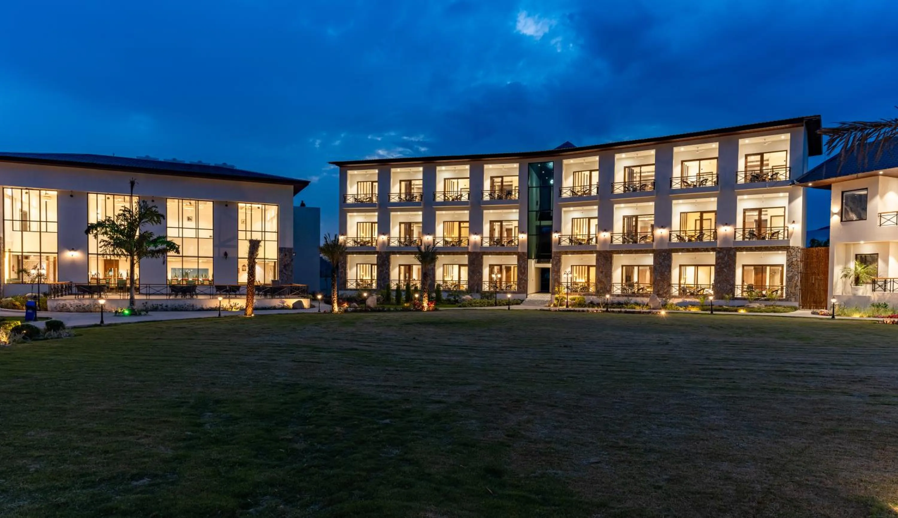 Property building in Shervani Pebbles & Pines Resort & Spa, Corbett