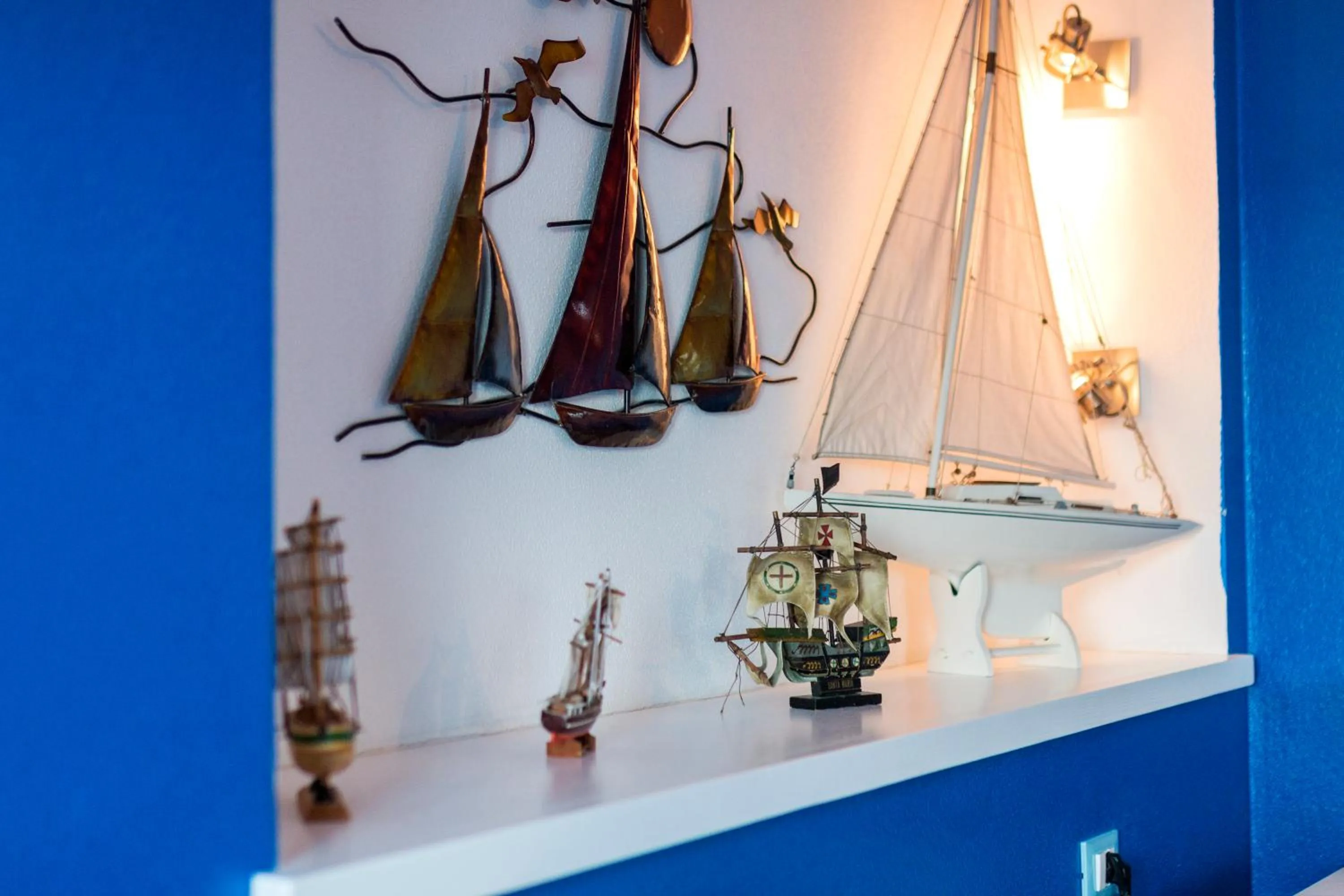 Decorative detail in La Favorita Hotel