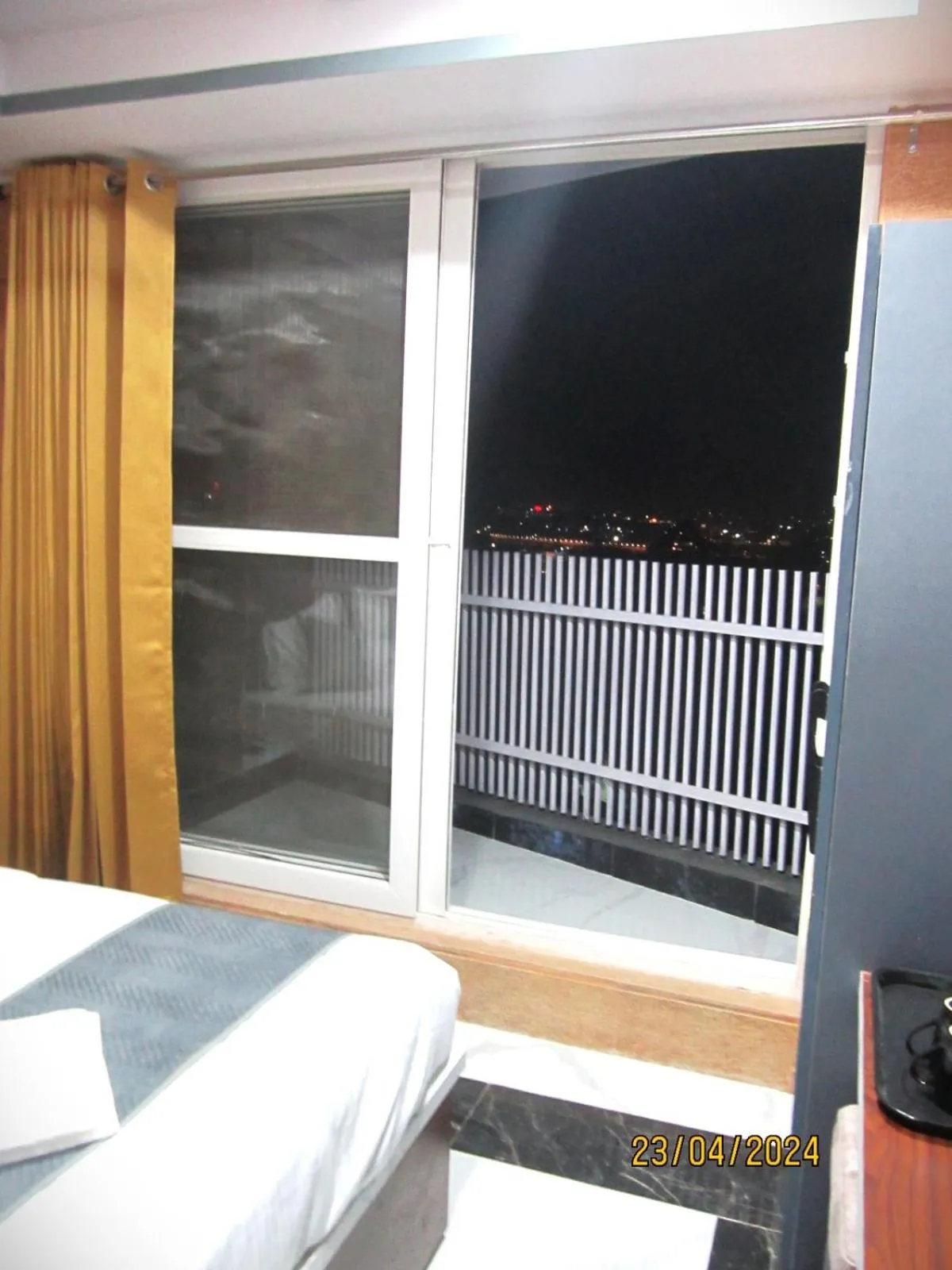 Night, Bed in Hotel Asha Delight