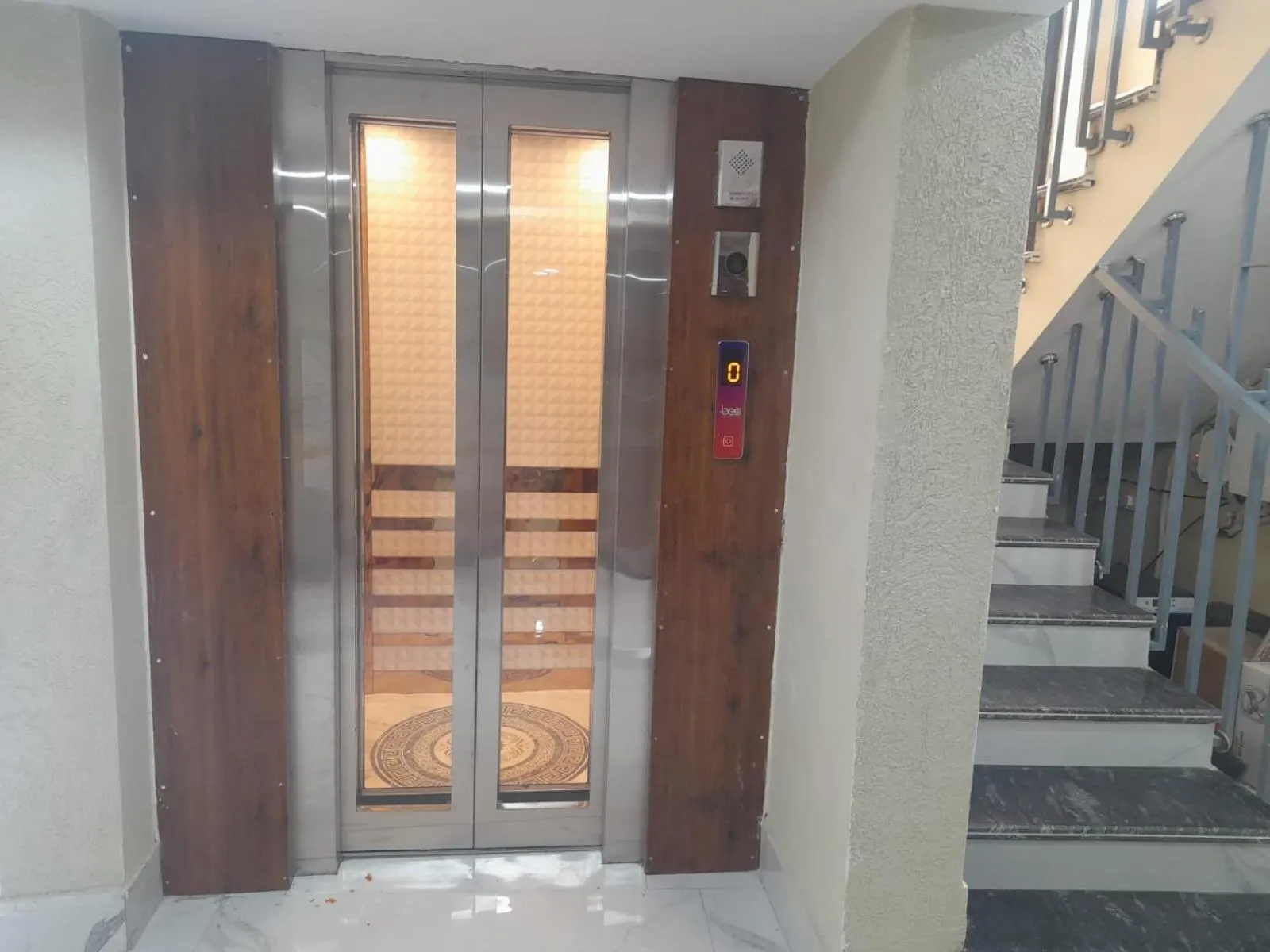 elevator in Hotel Asha Delight