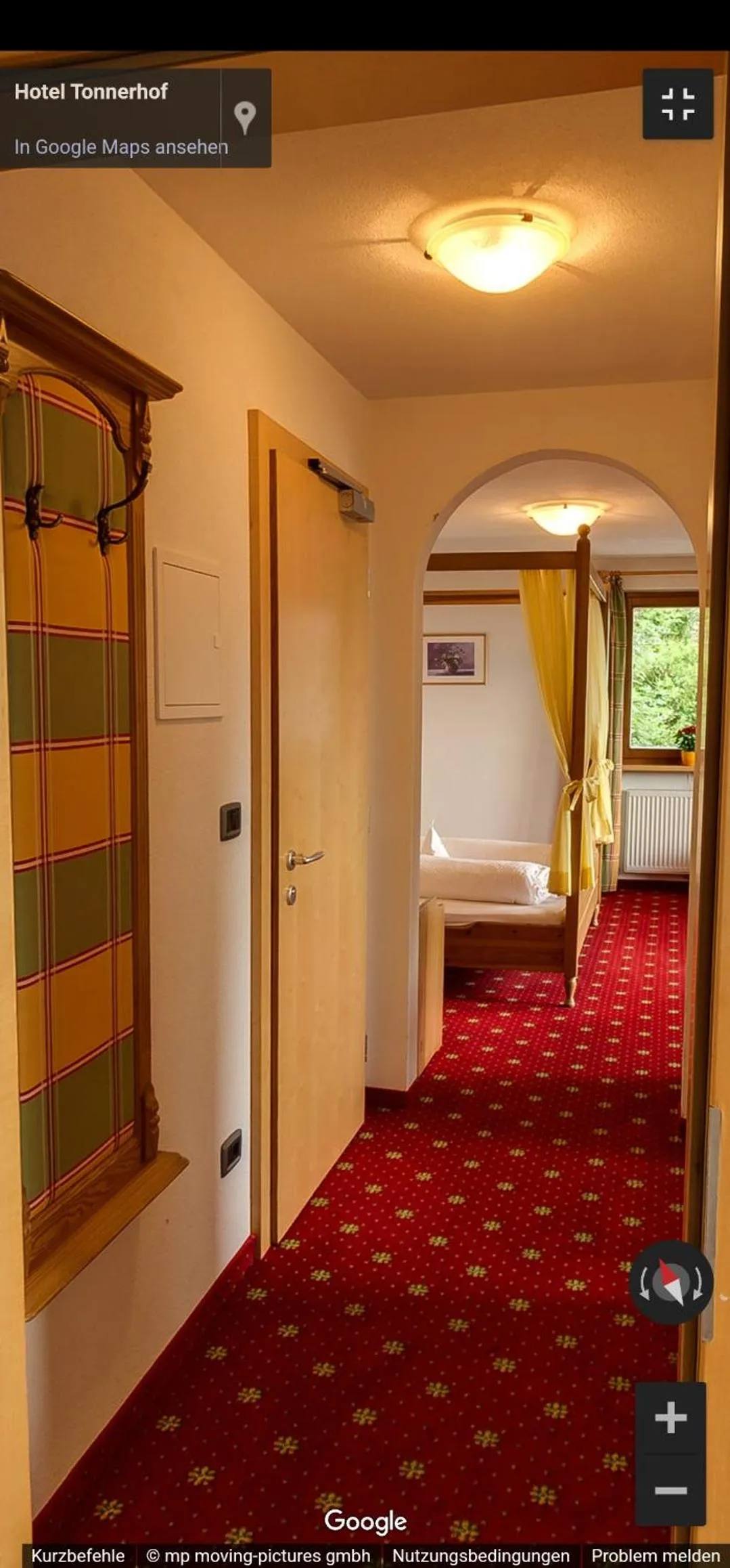 Bed in Hotel Tonnerhof