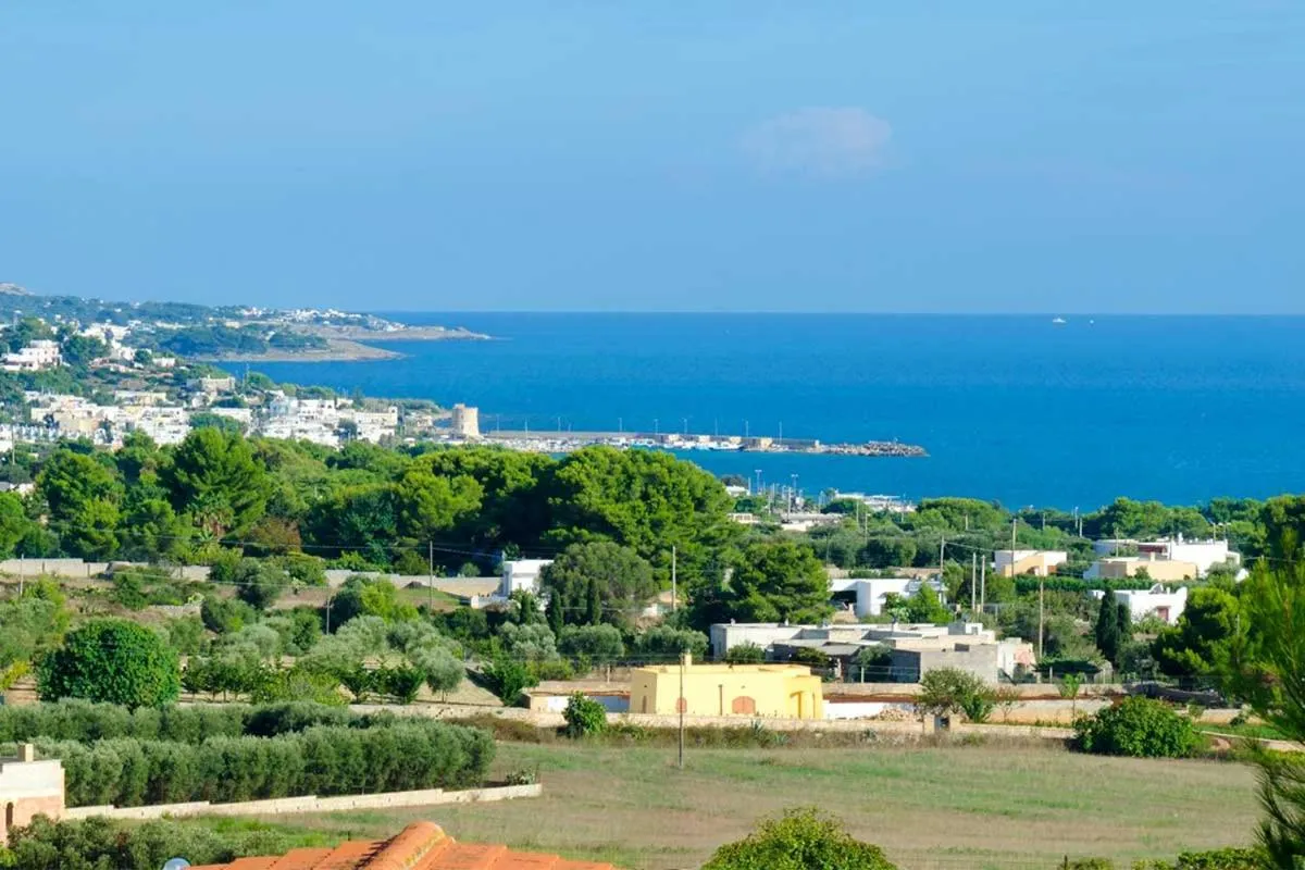 Sea view in Tenuta Li Fani Residence Hotel