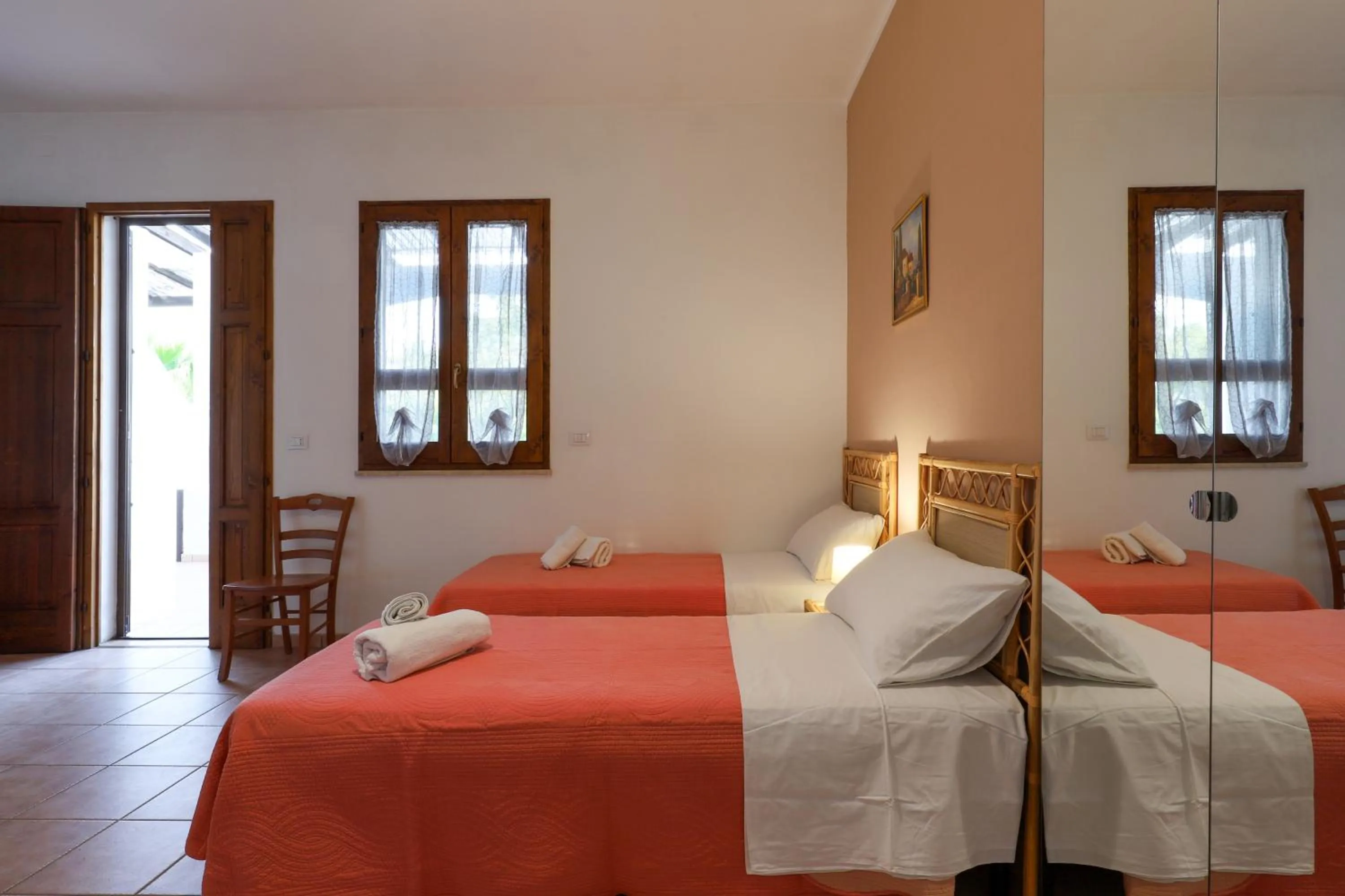 Bed in Tenuta Li Fani Residence Hotel