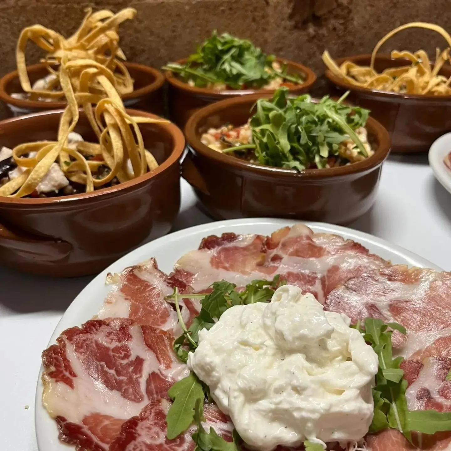 Restaurant/places to eat in Tenuta Li Fani Residence Hotel