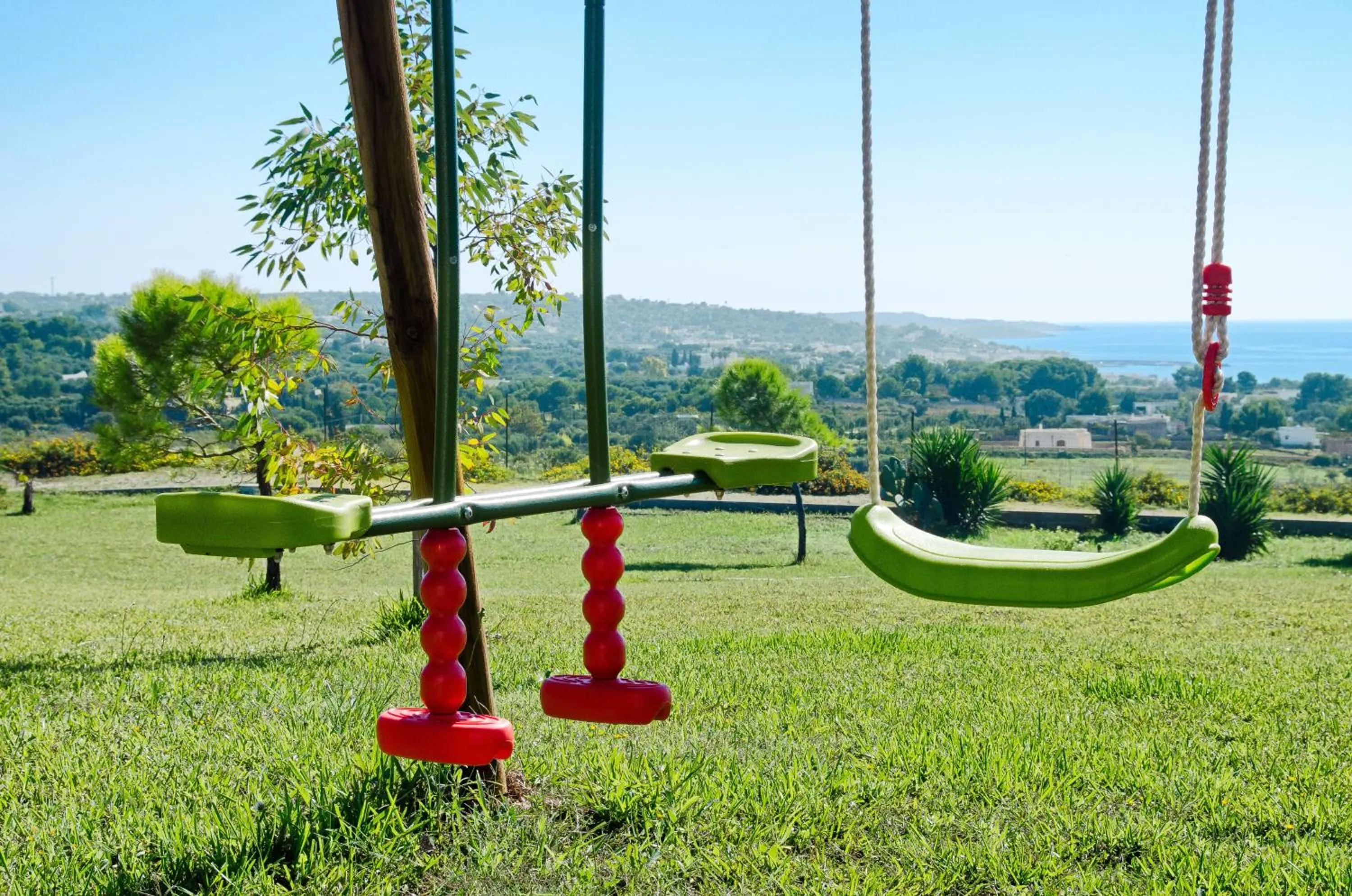 Children play ground in Tenuta Li Fani Residence Hotel