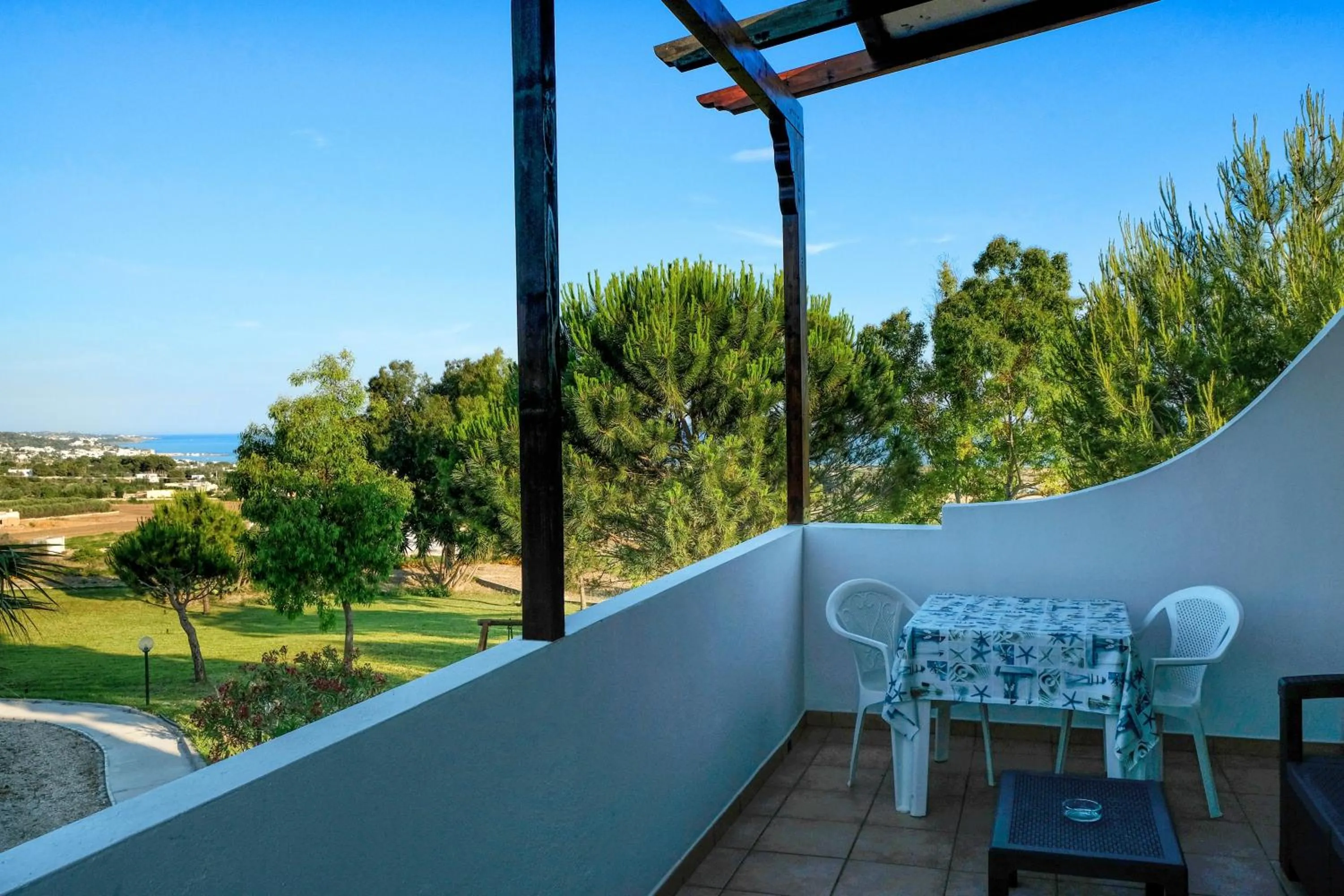 Patio in Tenuta Li Fani Residence Hotel