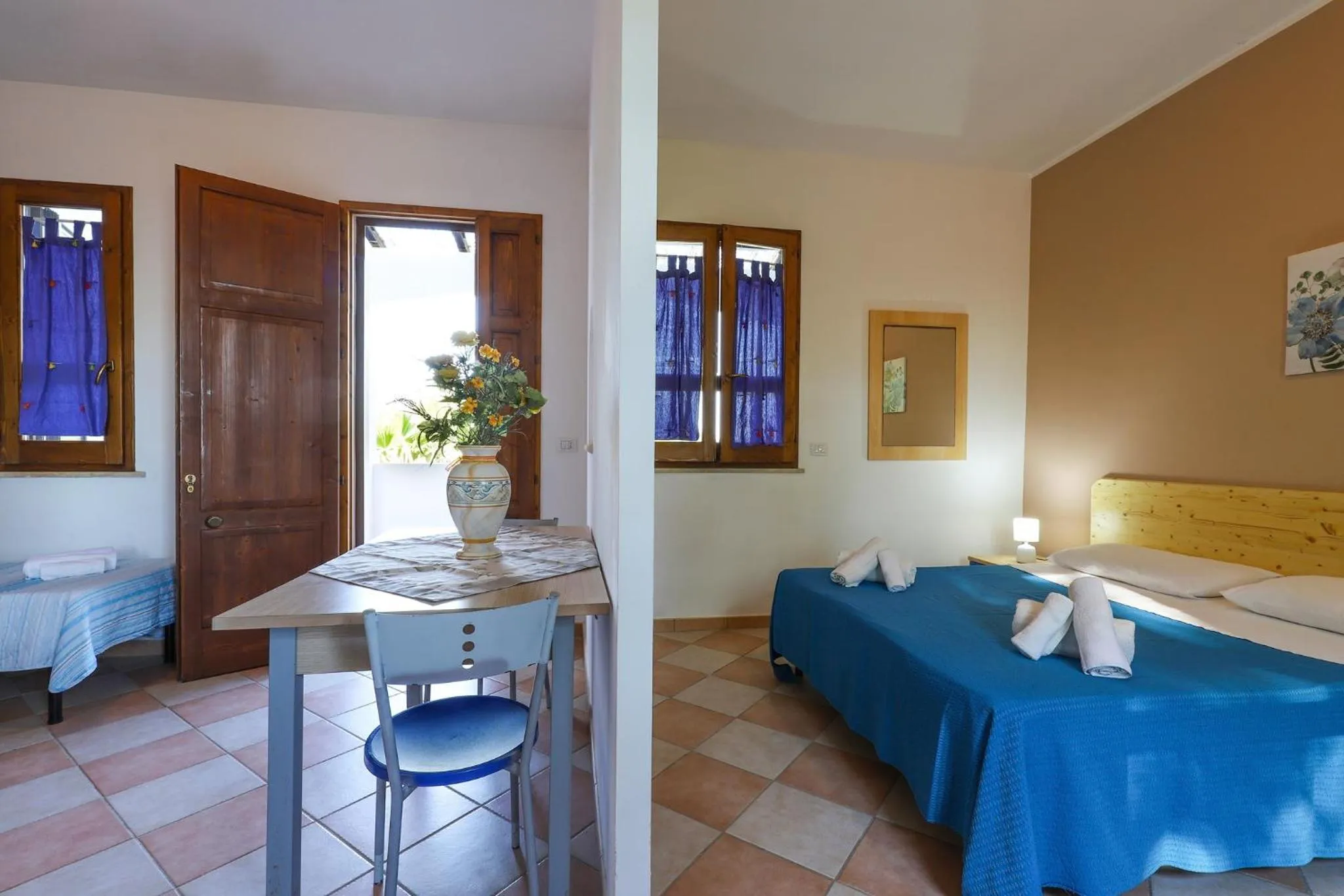 Bed in Tenuta Li Fani Residence Hotel