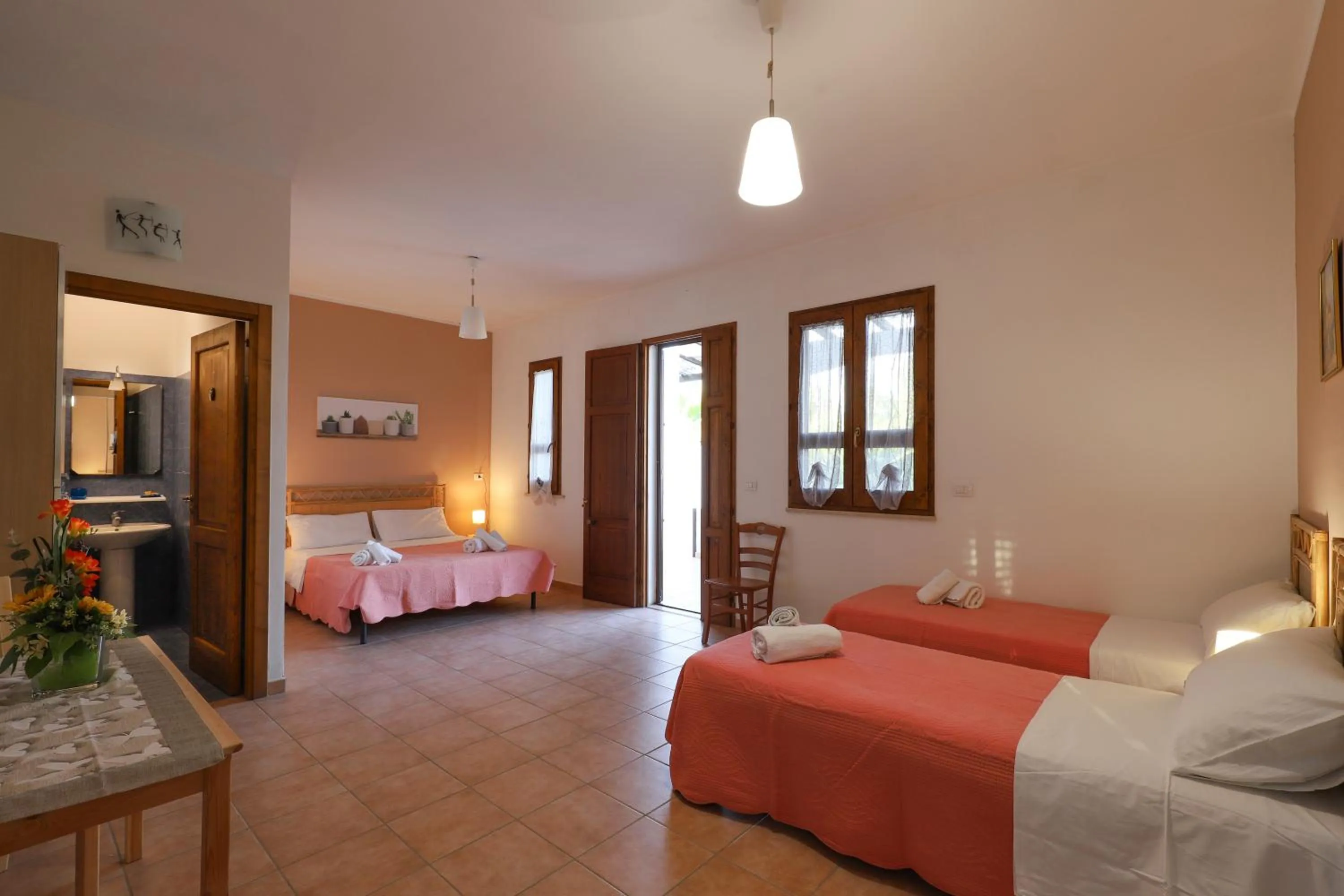 Bed in Tenuta Li Fani Residence Hotel