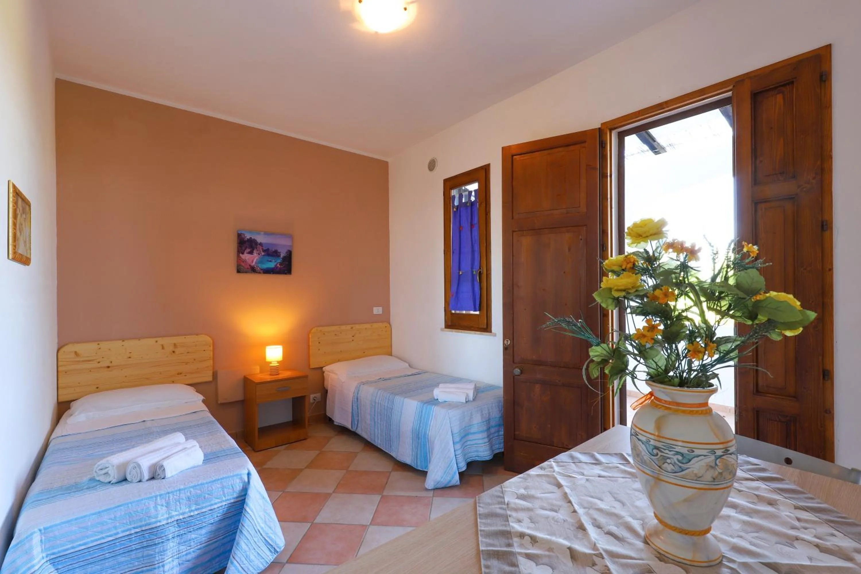 Bed in Tenuta Li Fani Residence Hotel